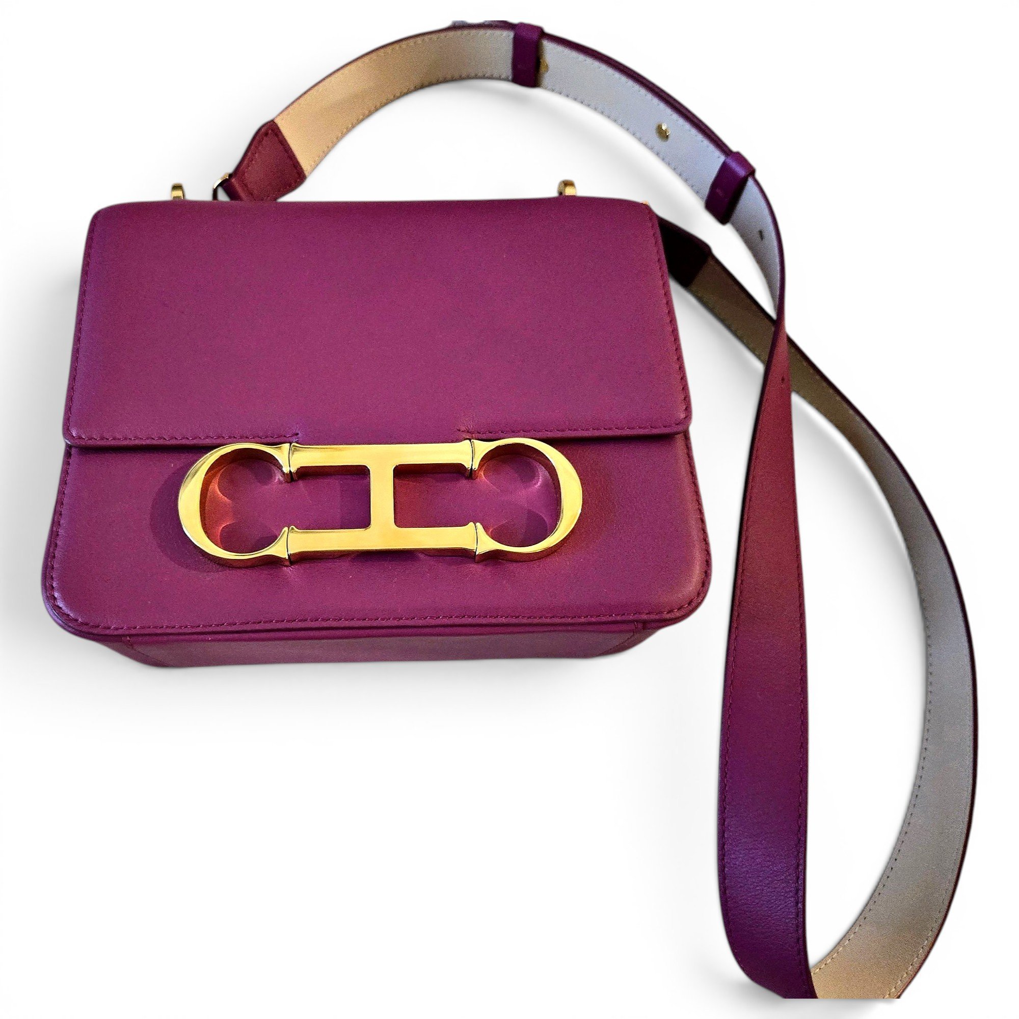 Leather crossbody bag