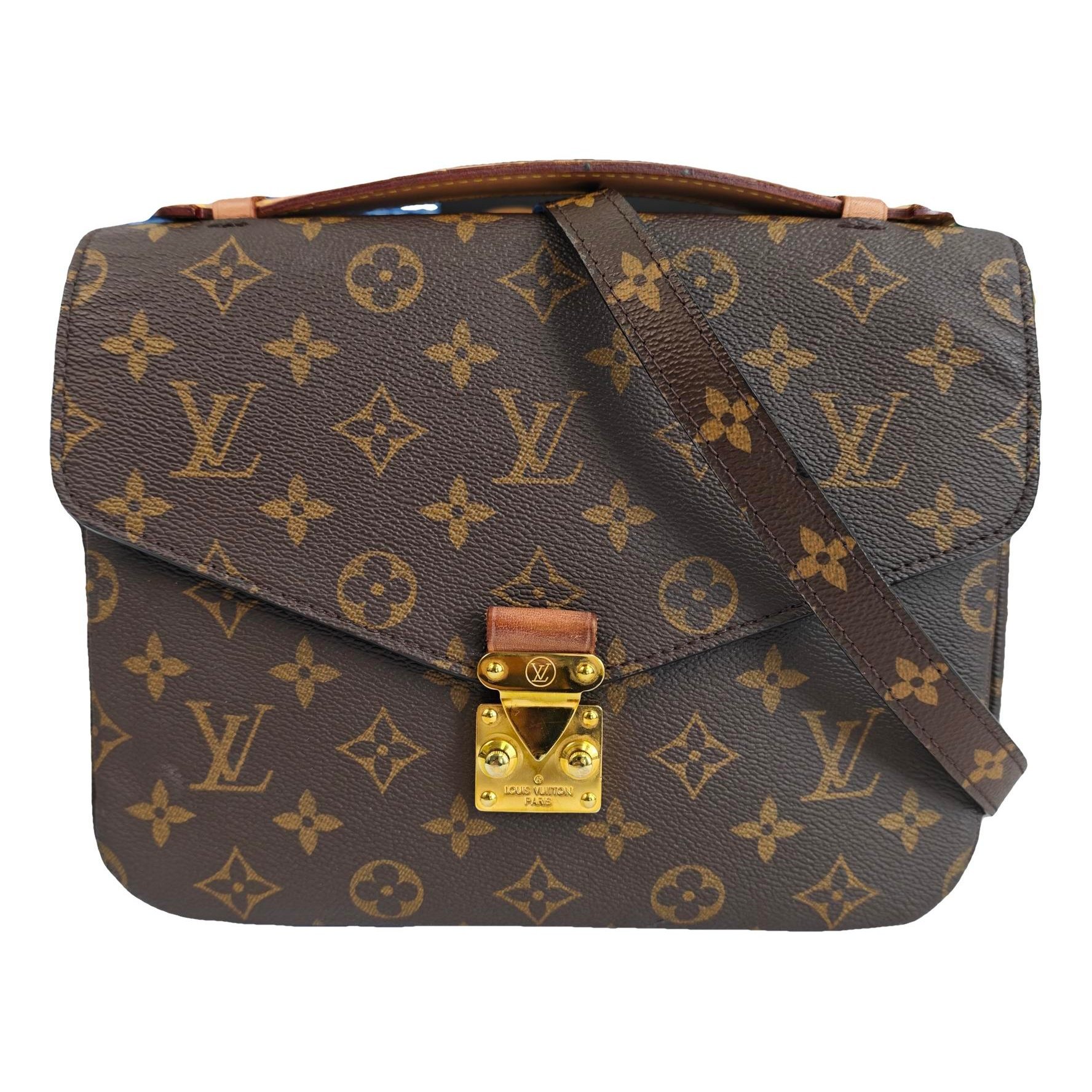 Metis leather handbag