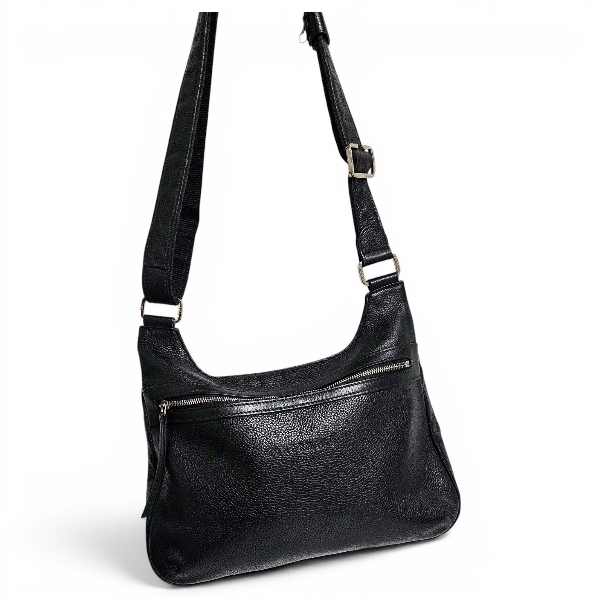 Balzane leather crossbody bag