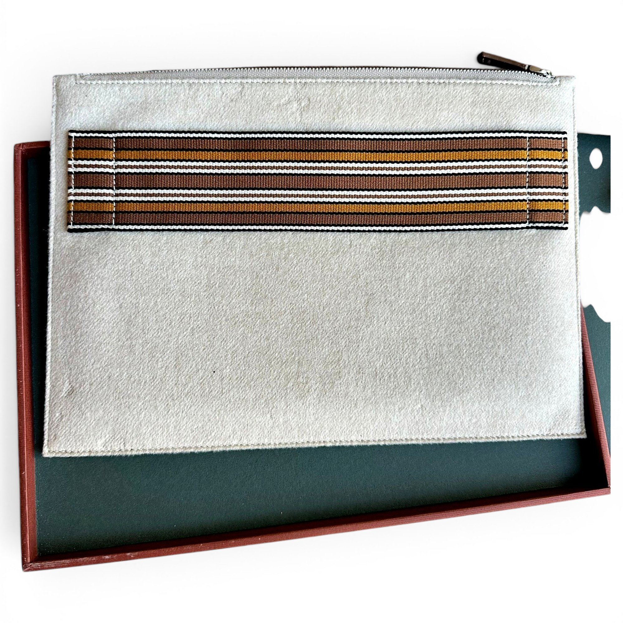 Loro Piana Wool clutch bag
