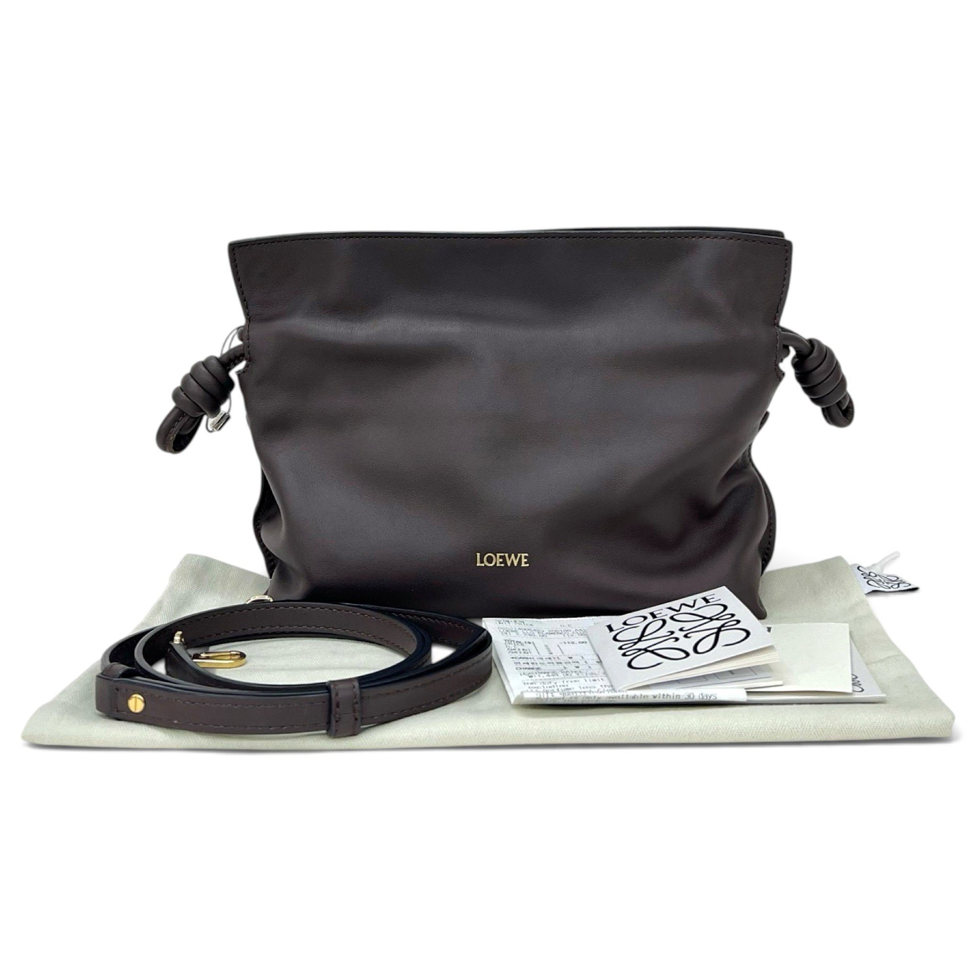 Flamenco leather crossbody bag