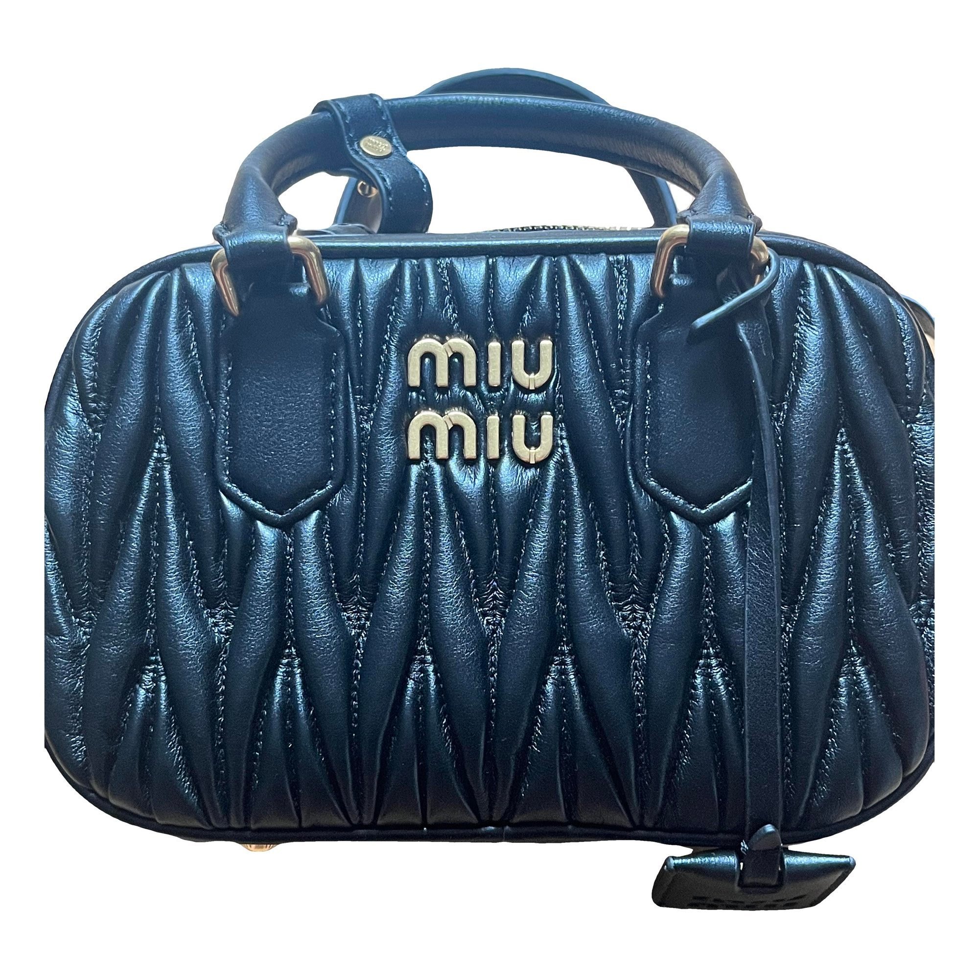 Arcadie leather handbag
