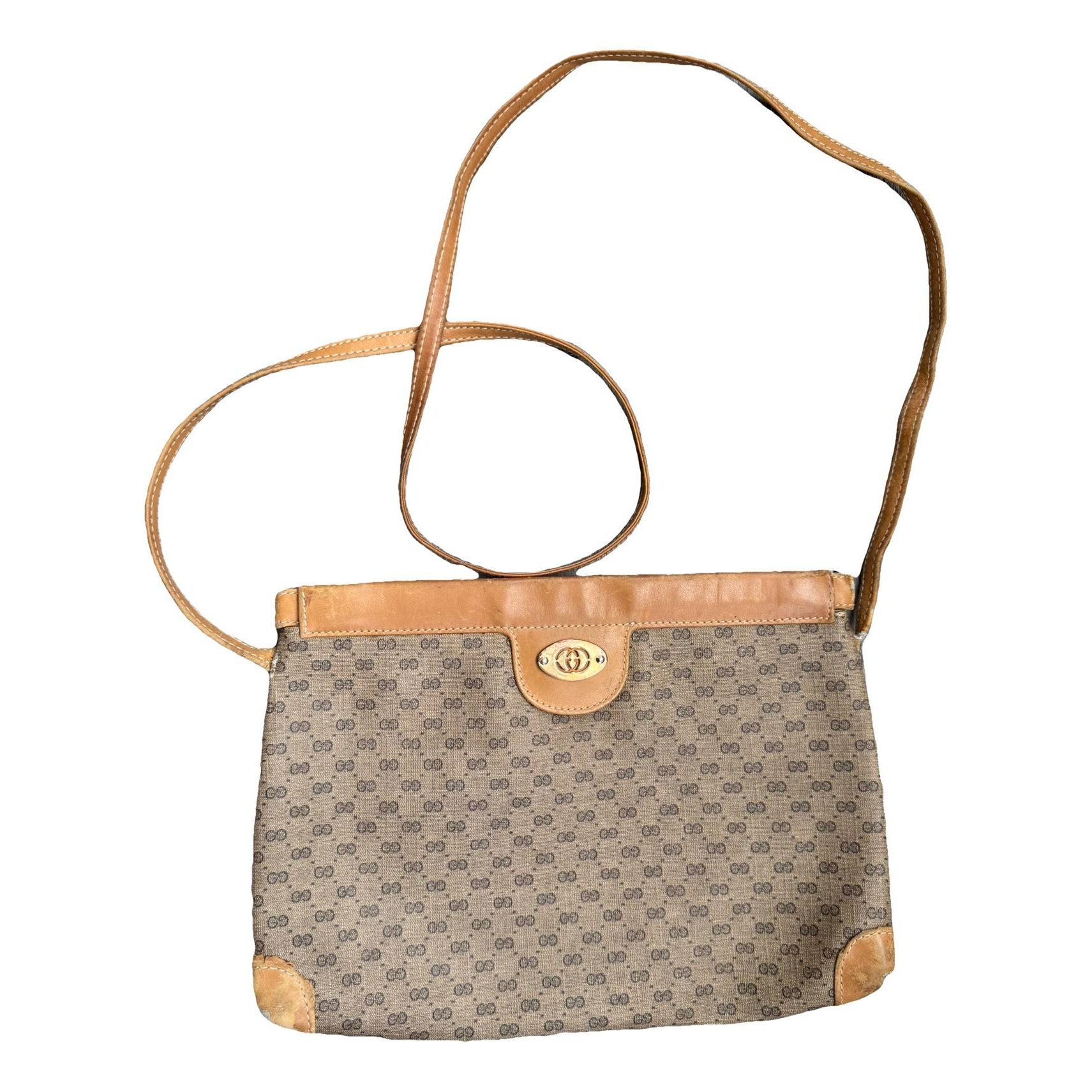 Ophidia GG leather crossbody bag