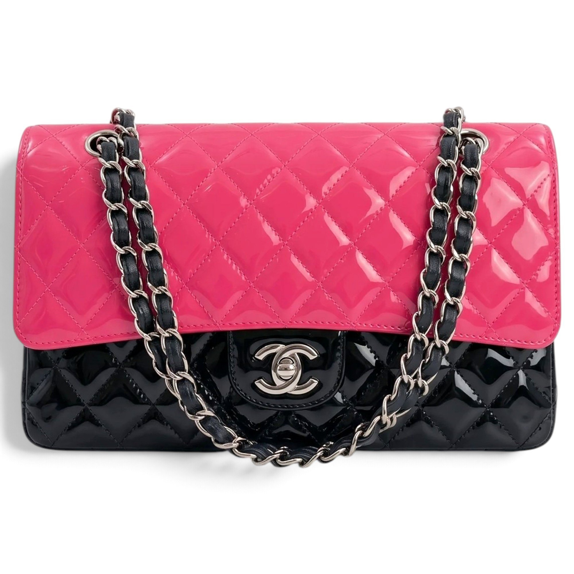 Timeless/Classique patent leather handbag