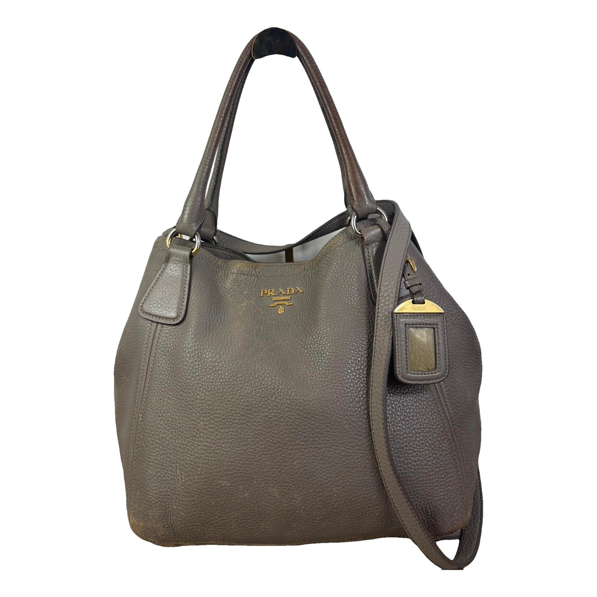 Leather handbag