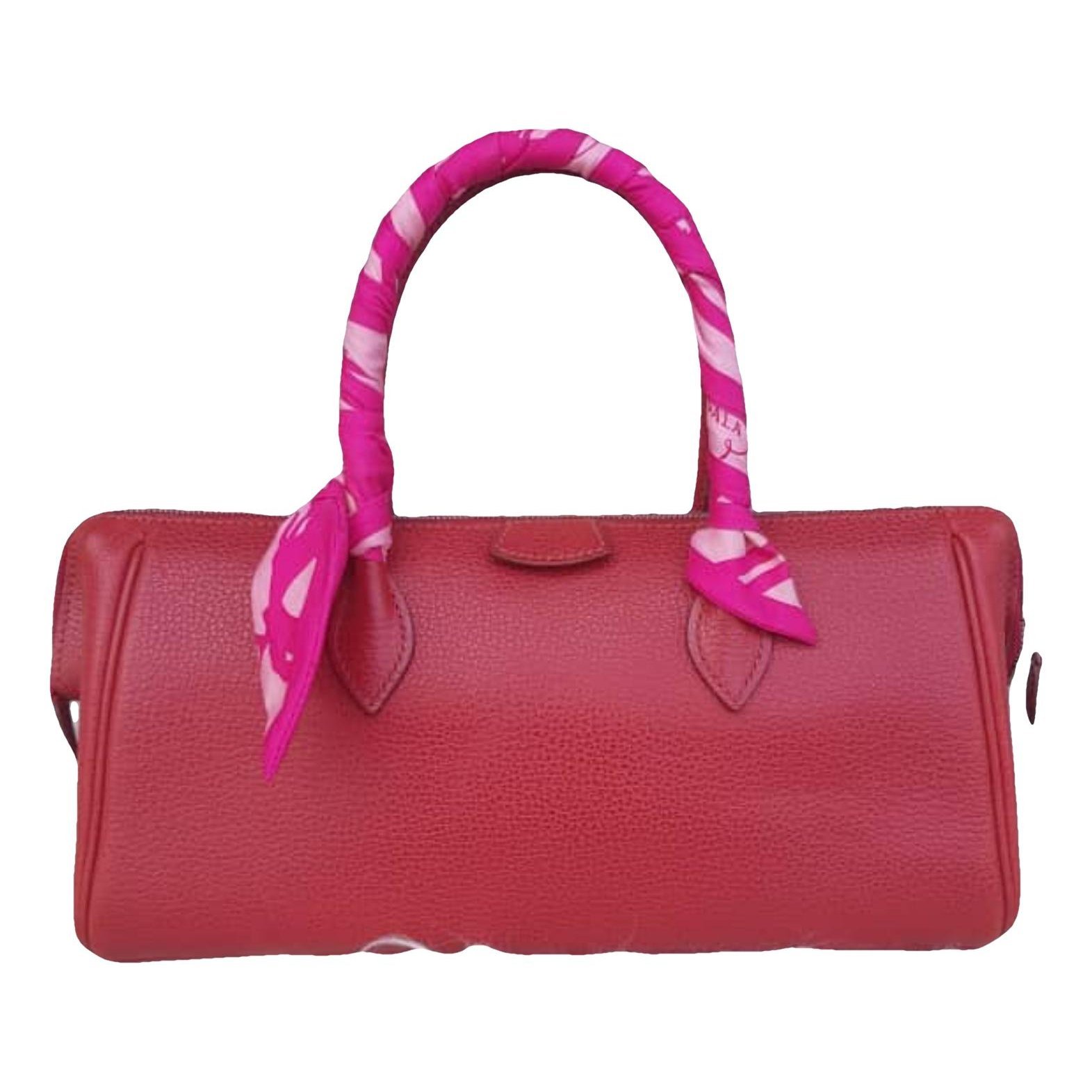 Hermes Paris Bombay Handbag Toile So H