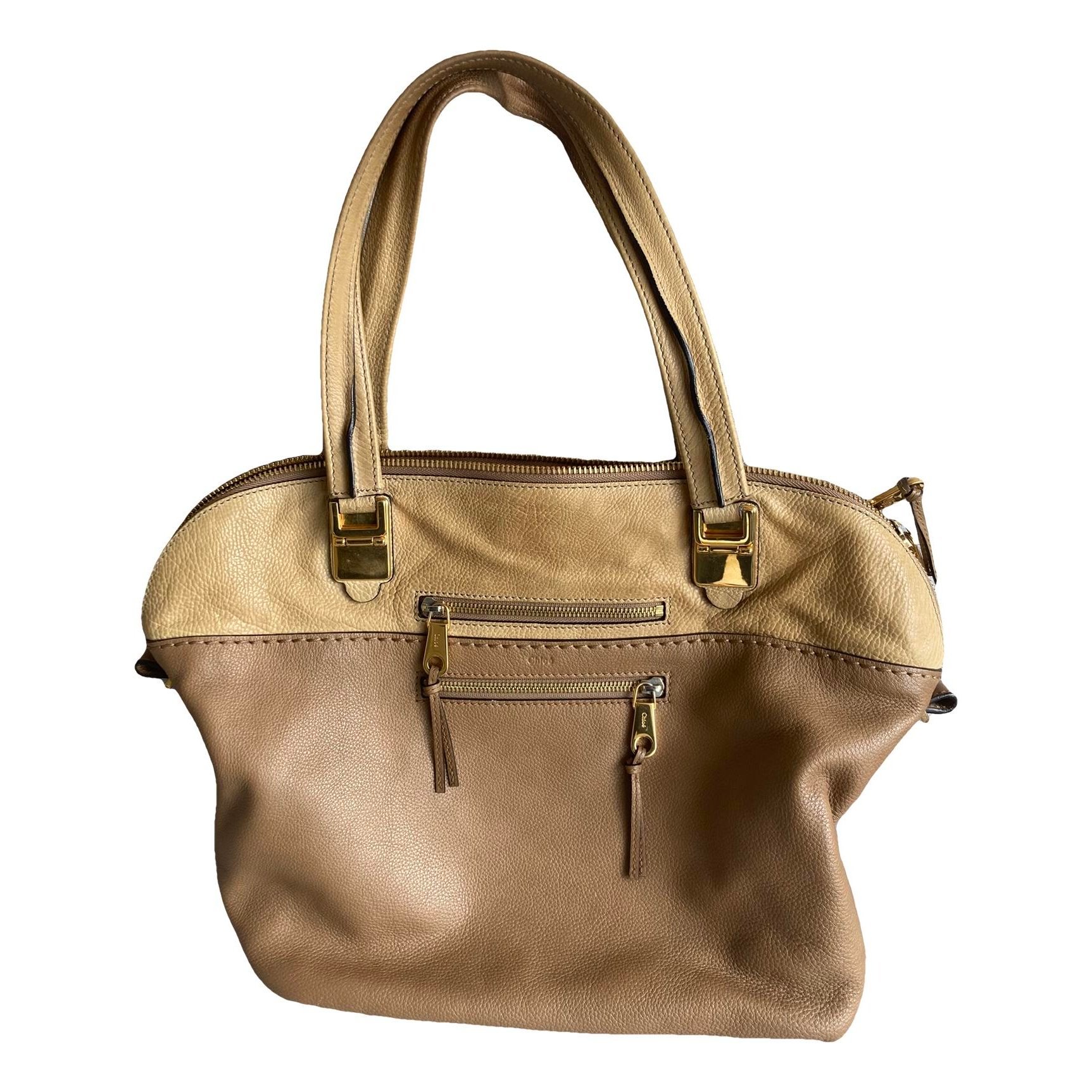 Leather handbag