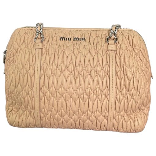 Leather handbag