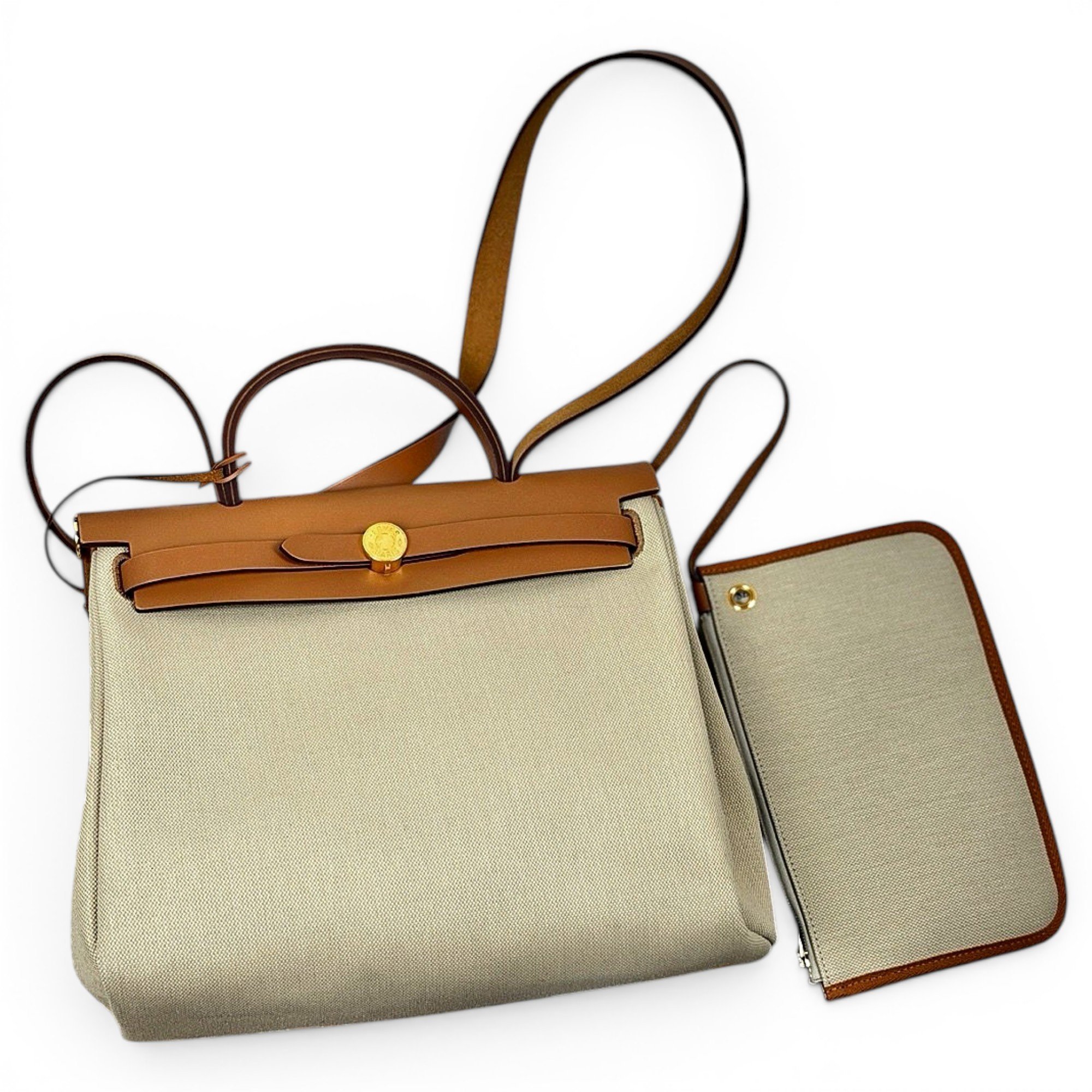 Herbag leather handbag