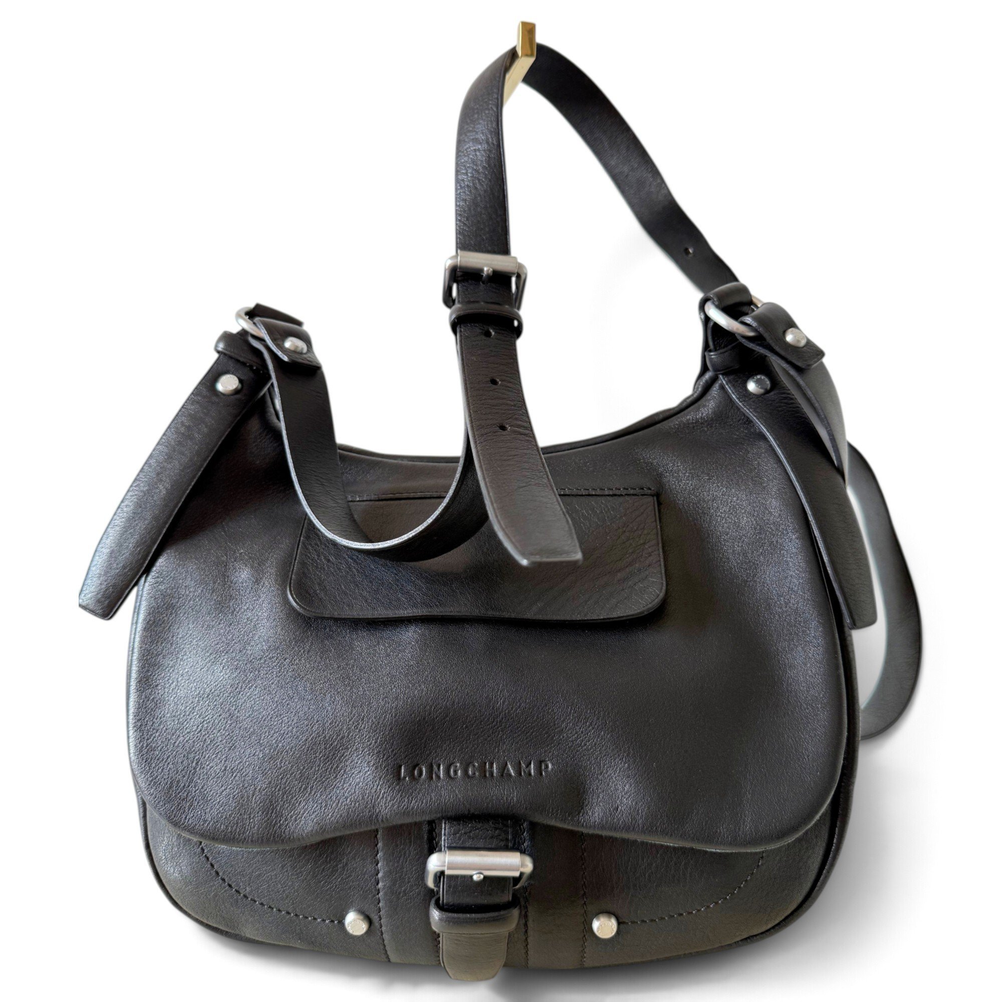 Longchamp Balzane leather crossbody bag