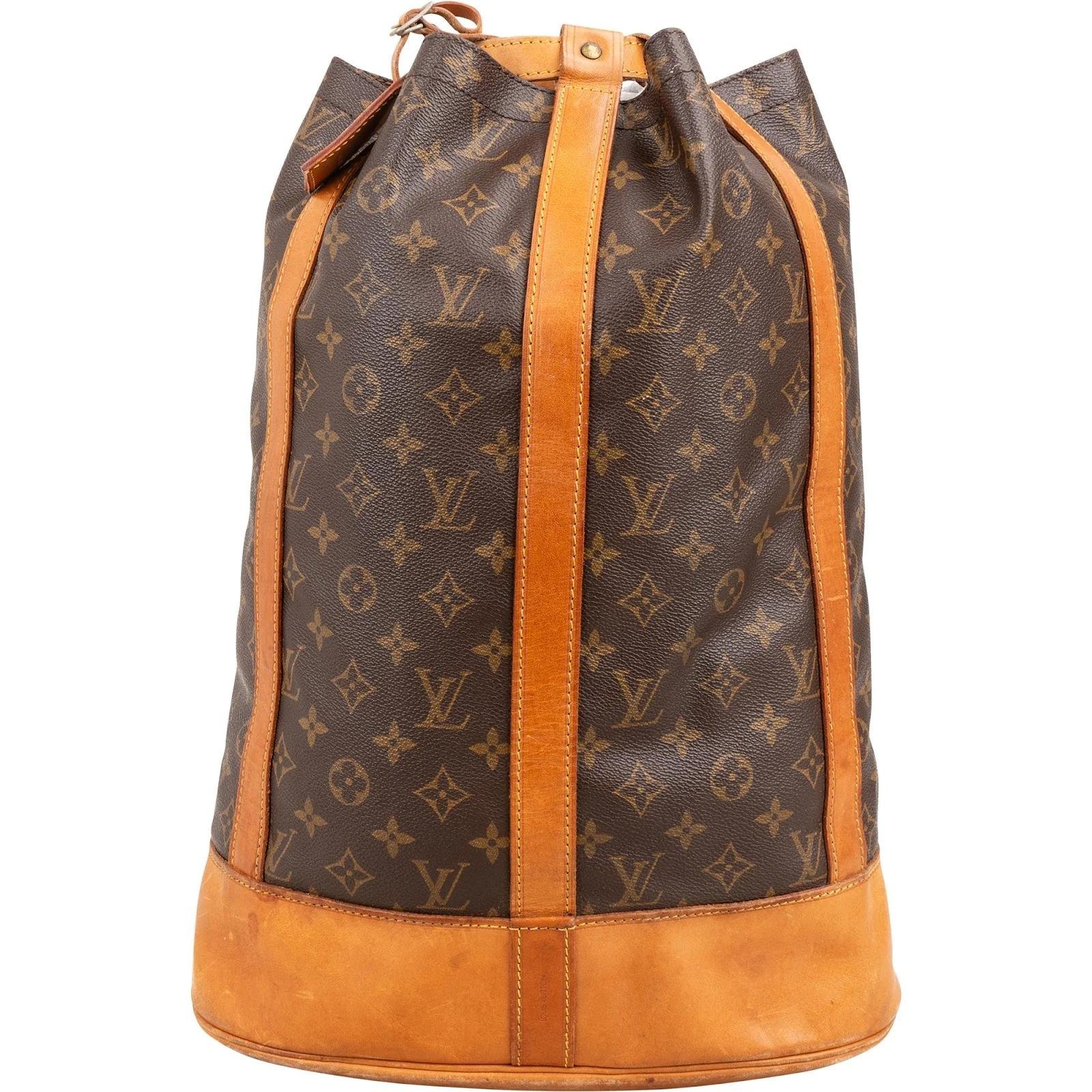 Randonnée leather backpack