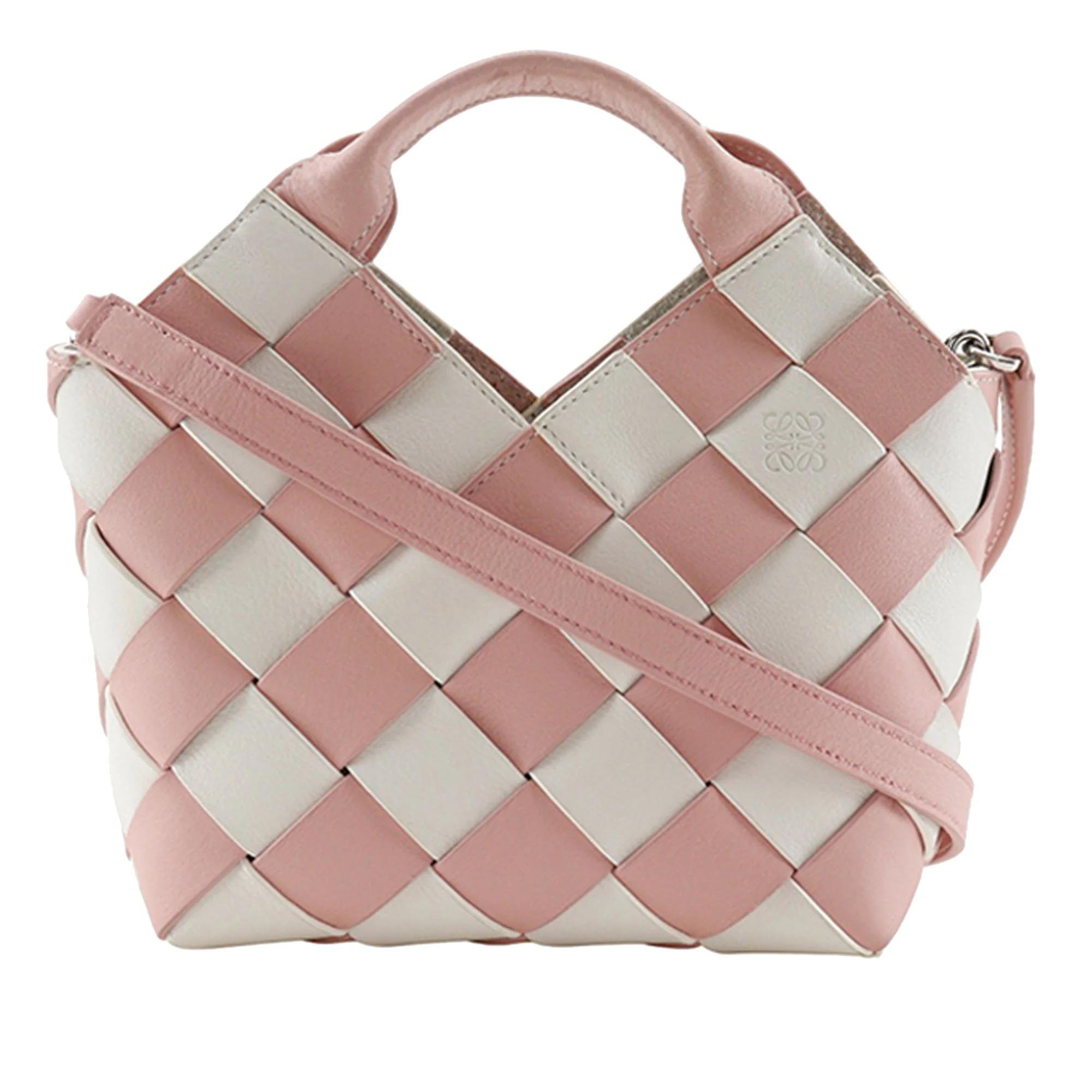 Loewe Basket Bag pony-style calfskin satchel