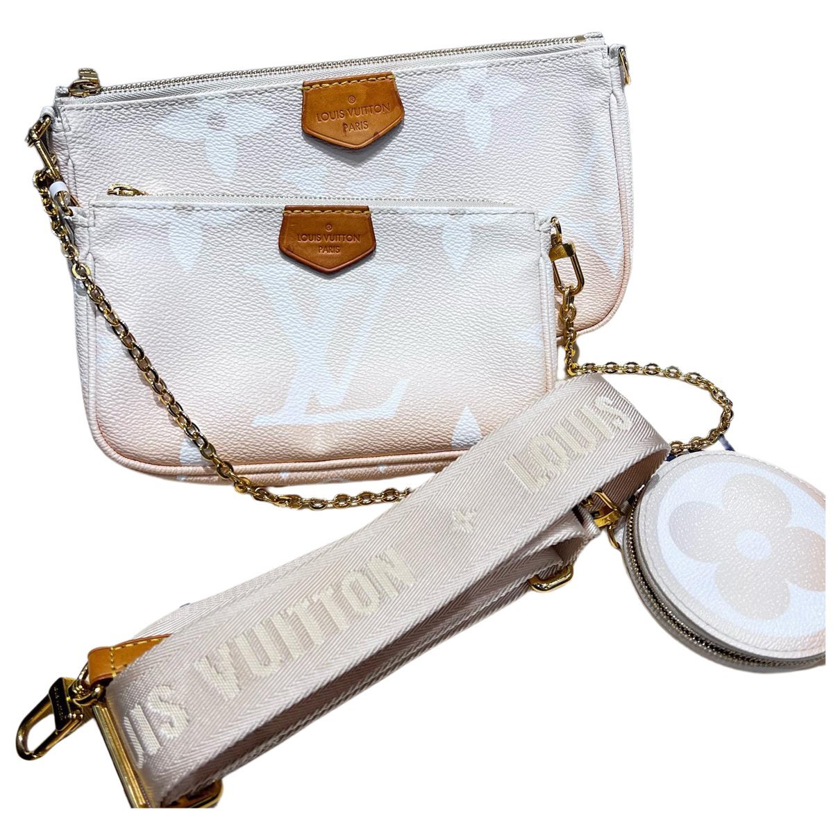 Multi Pochette Accessoires leather handbag