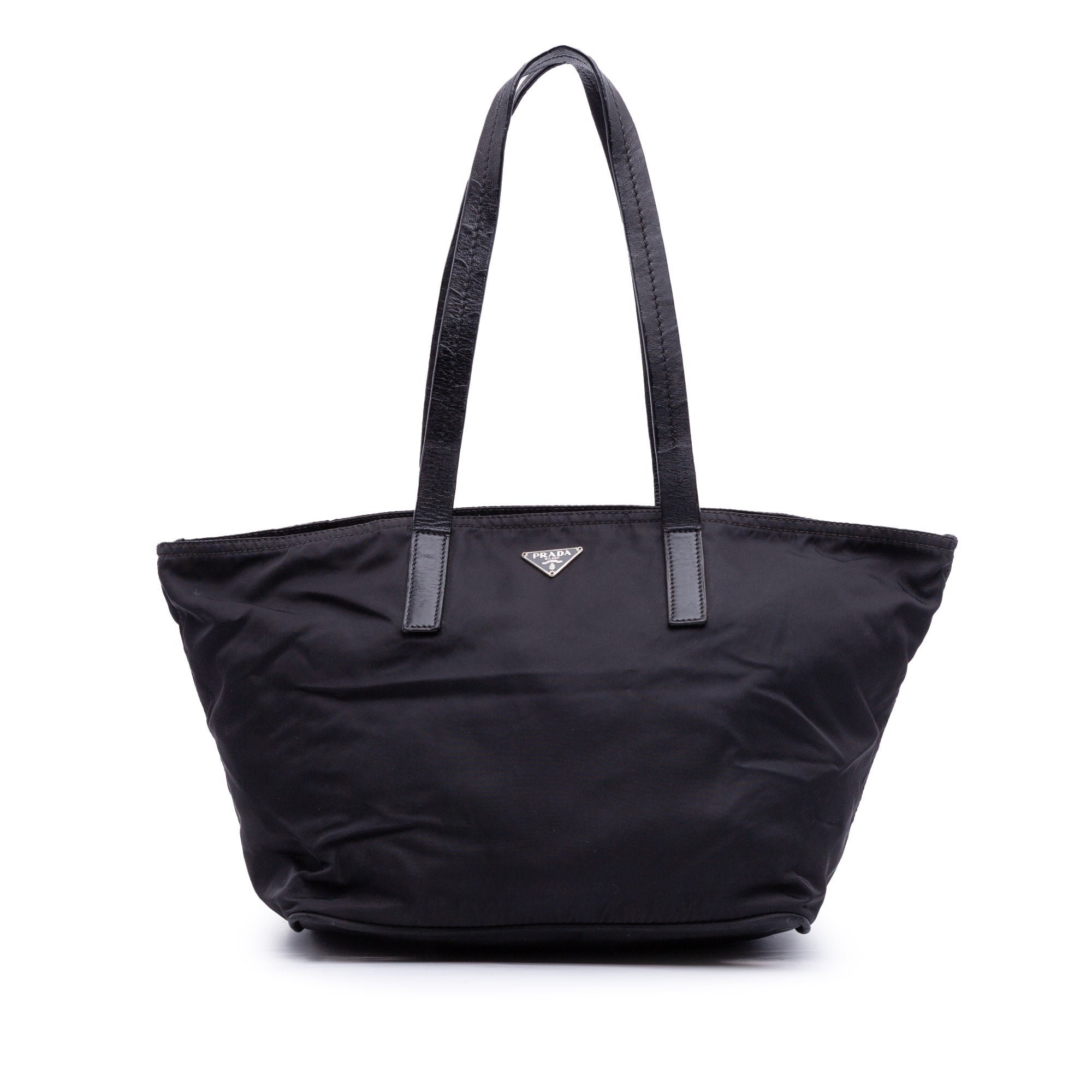 Leather tote