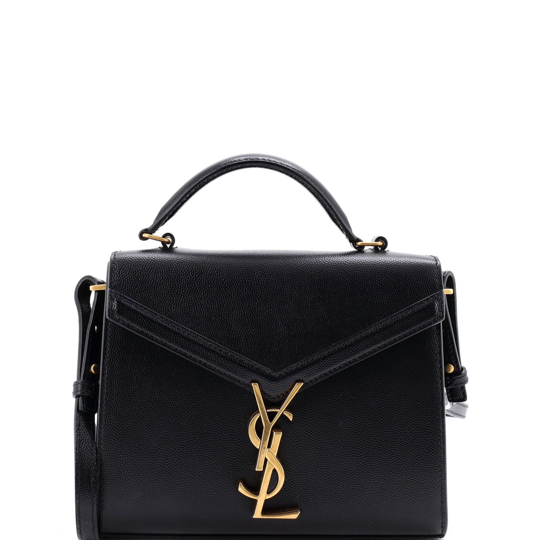 Cassandra Top Handle Bag Leather Mini