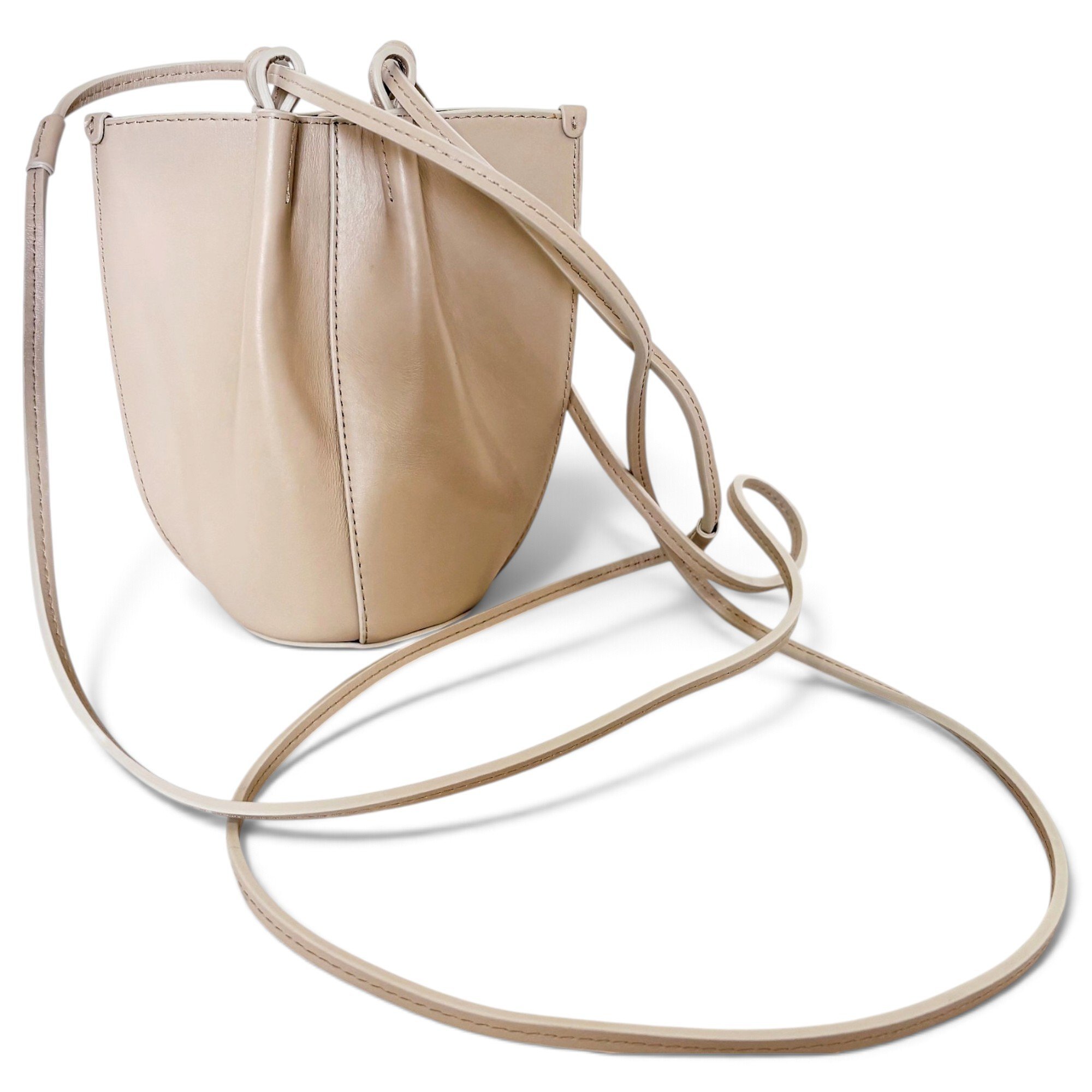 Leather crossbody bag