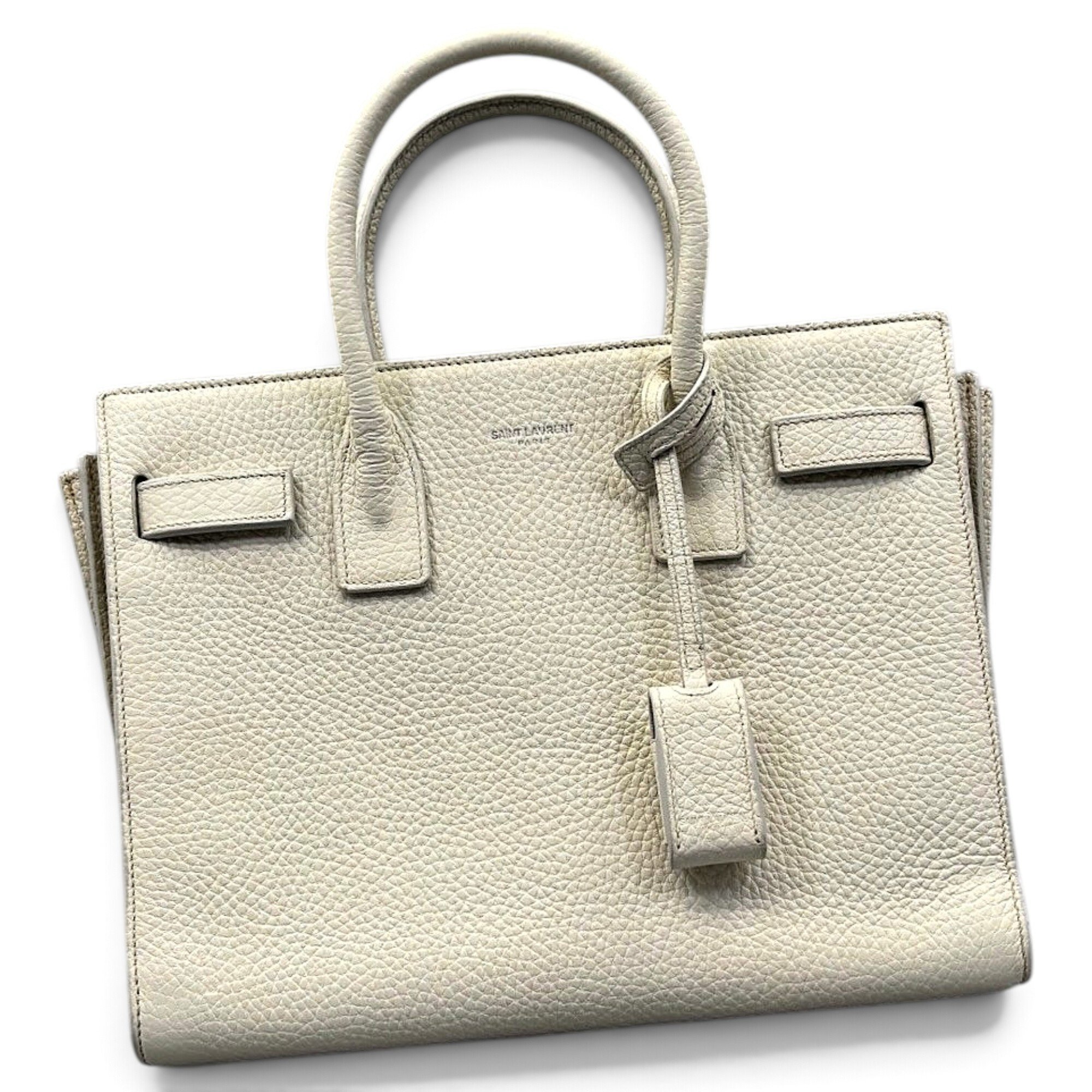 Saint Laurent Sac de Jour leather handbag