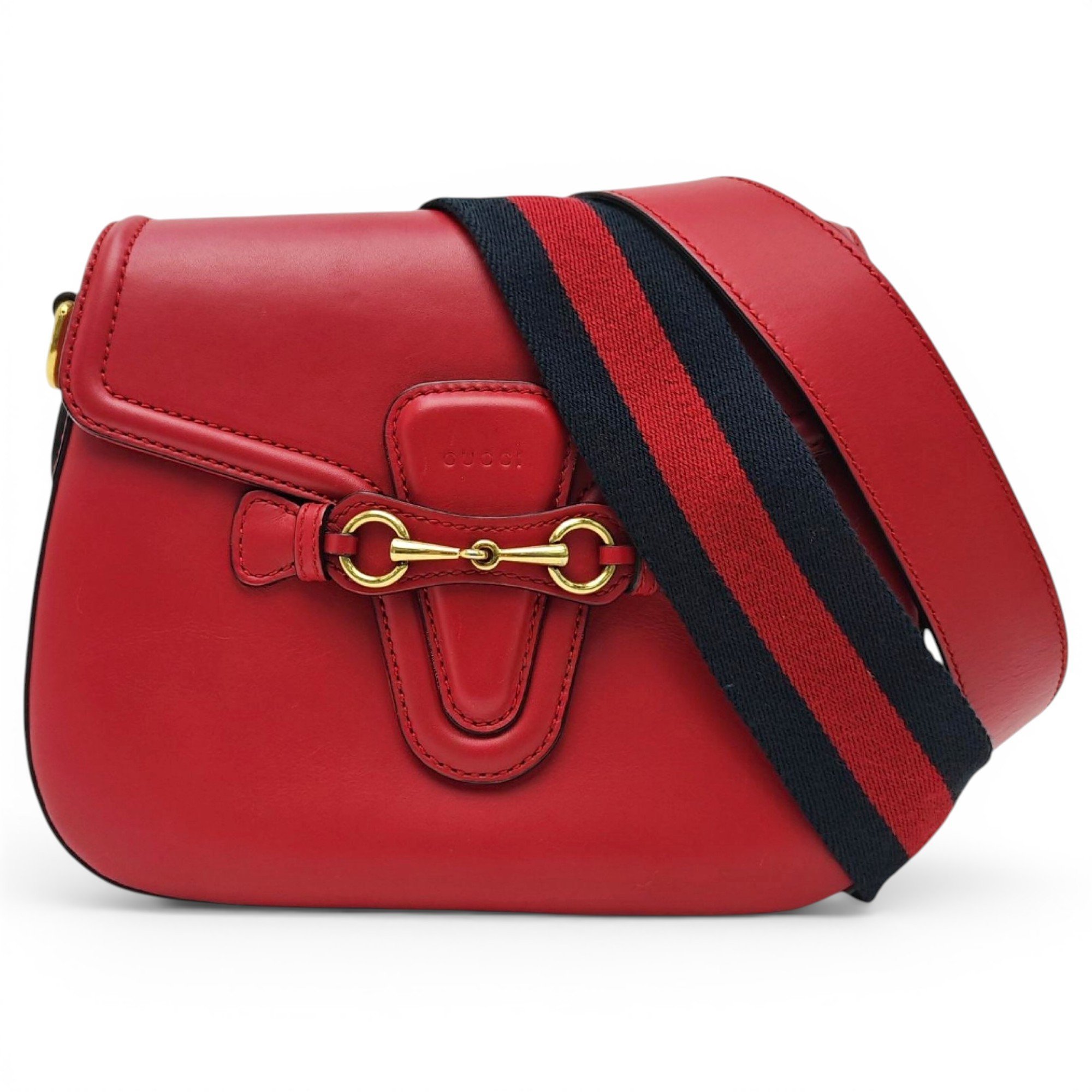 Lady Web leather handbag