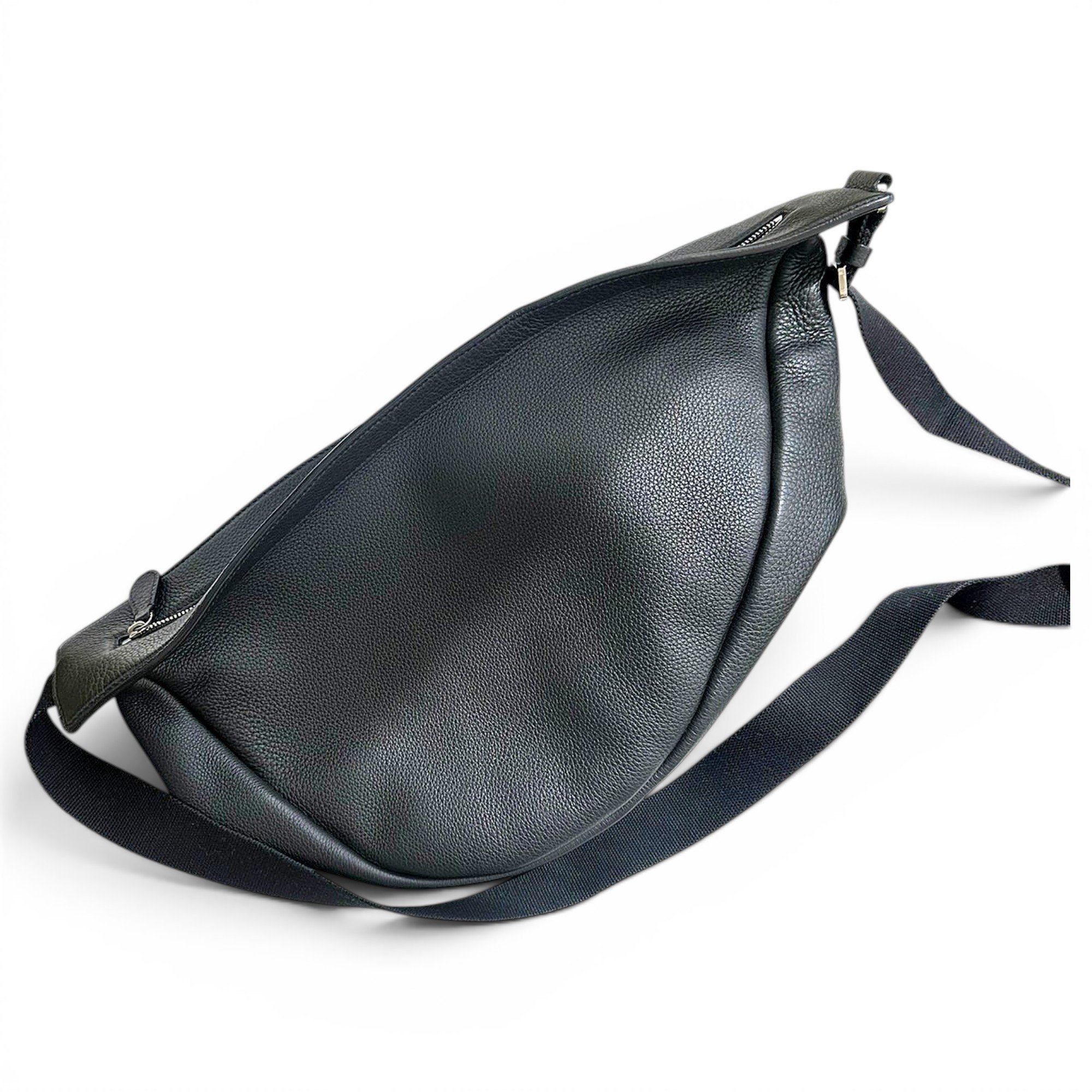 Slouchy Banana leather crossbody bag