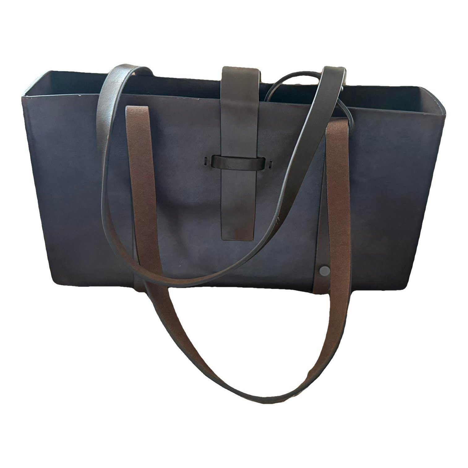 Leather tote