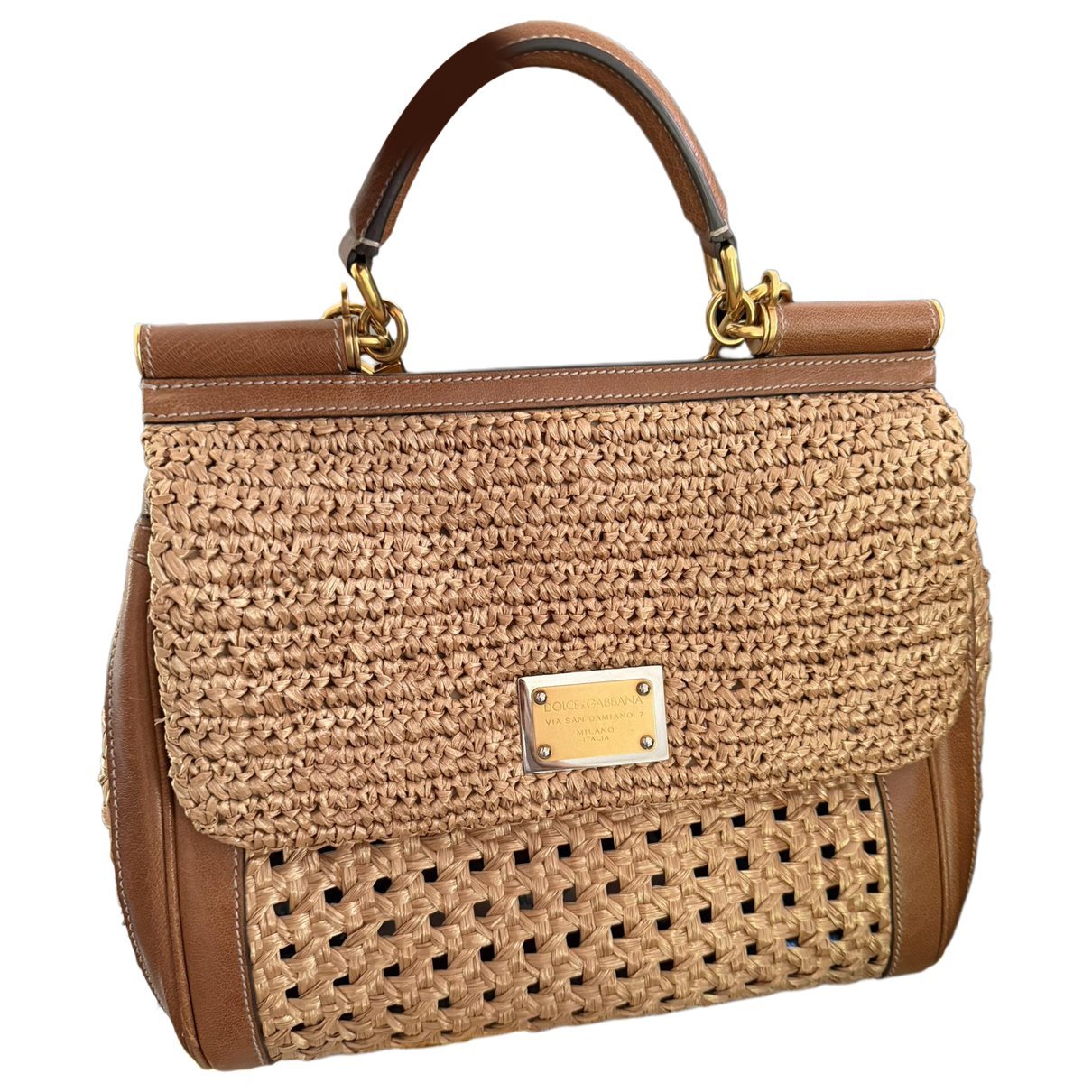 Sicily leather tote