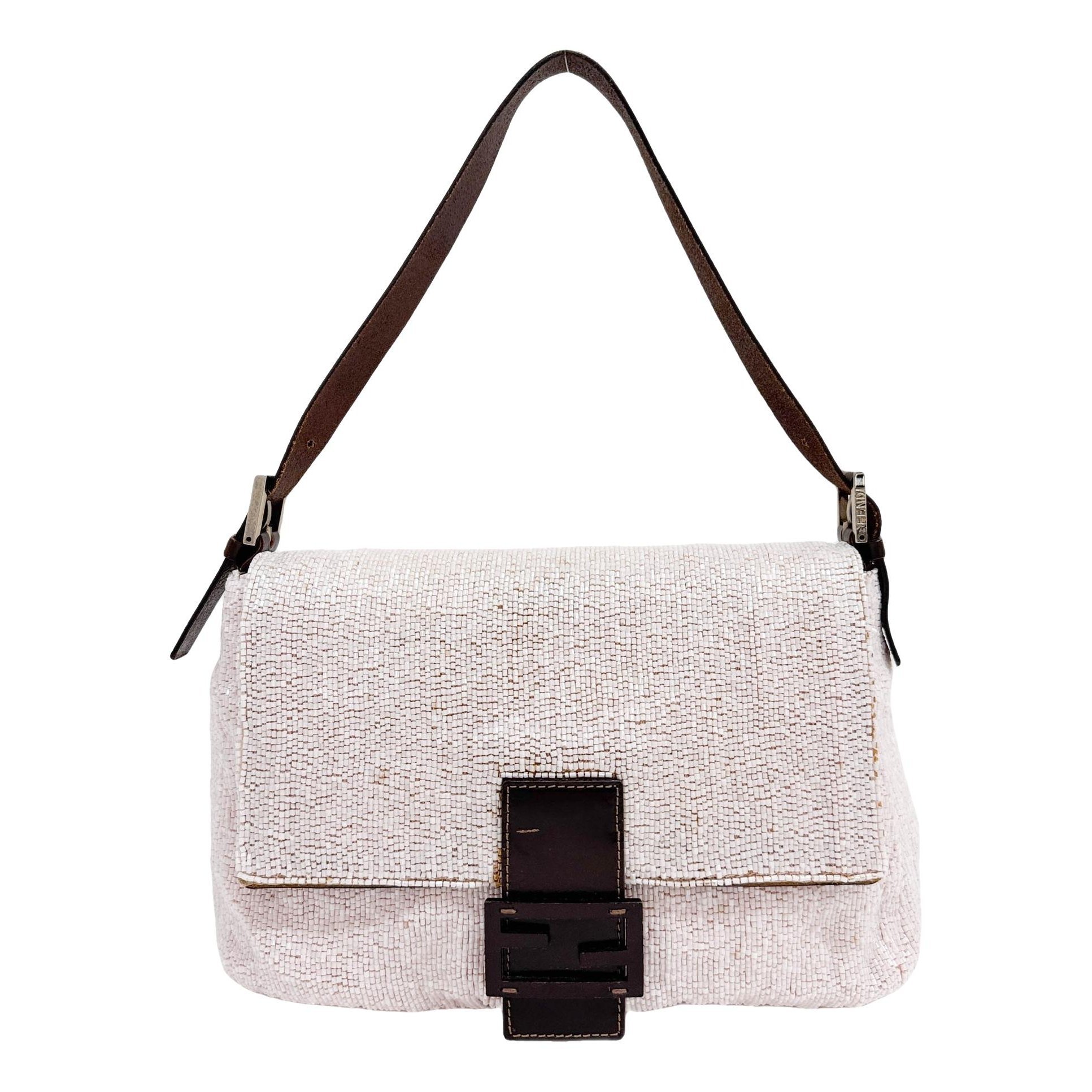 Mamma Baguette glitter handbag