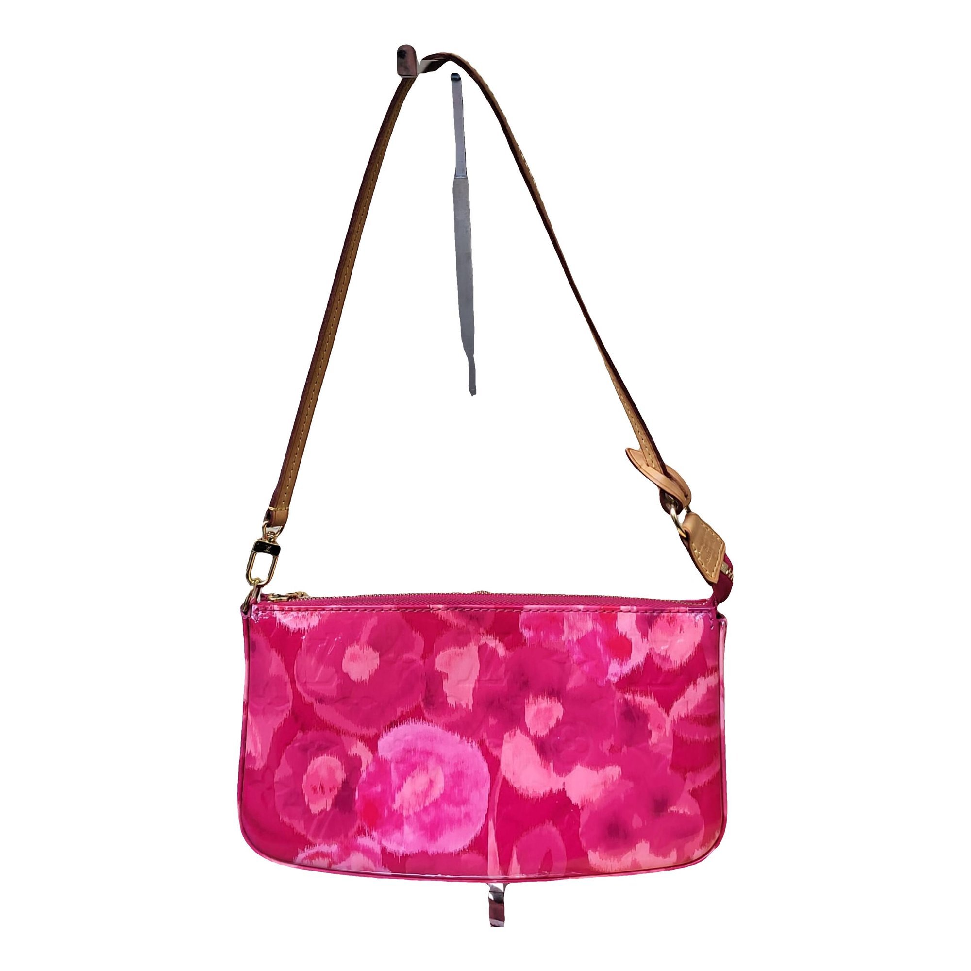 Louis Vuitton Pochette Accessoire patent leather handbag