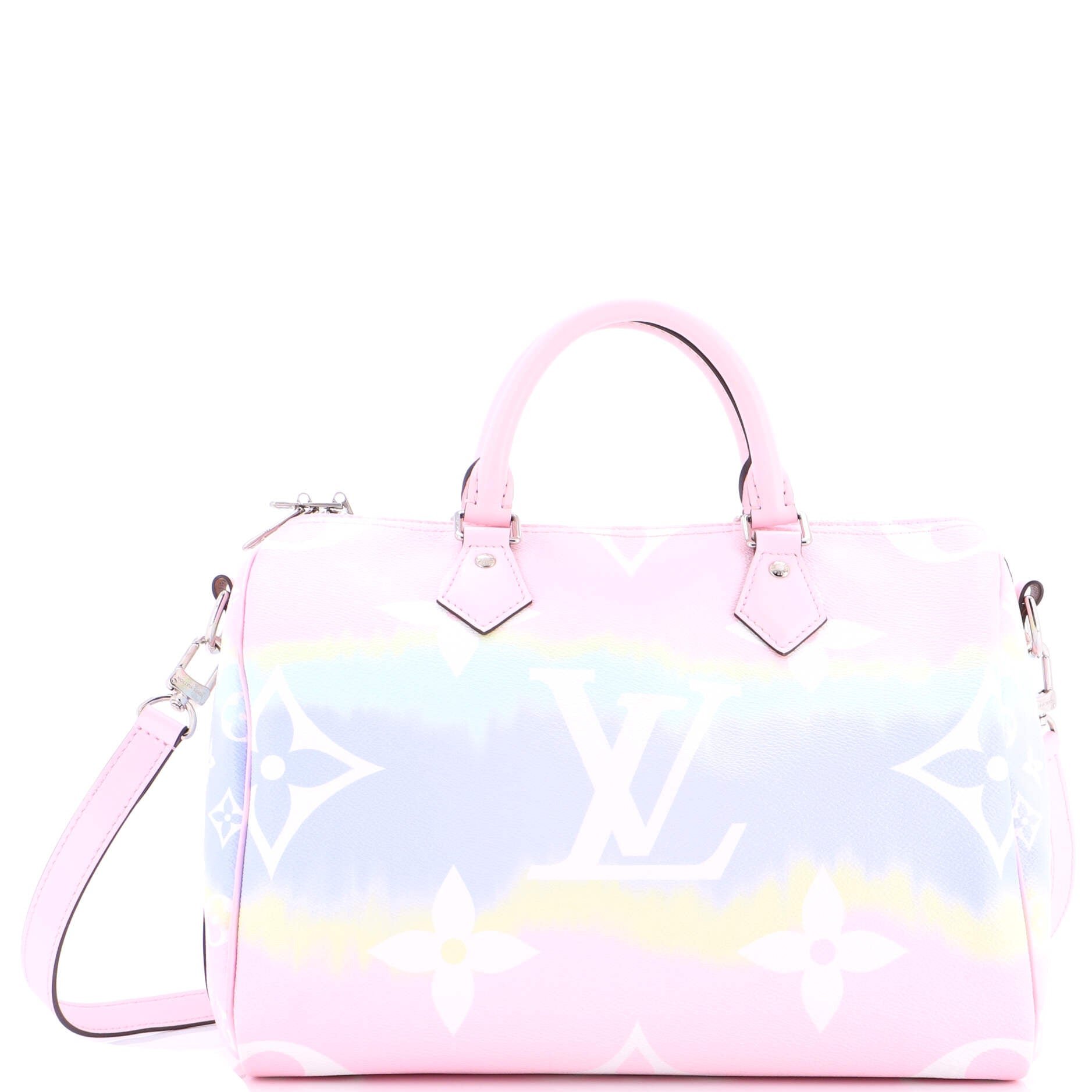 Louis Vuitton Speedy Bandouliere Bag Limited Edition Escale Monogram Giant 30