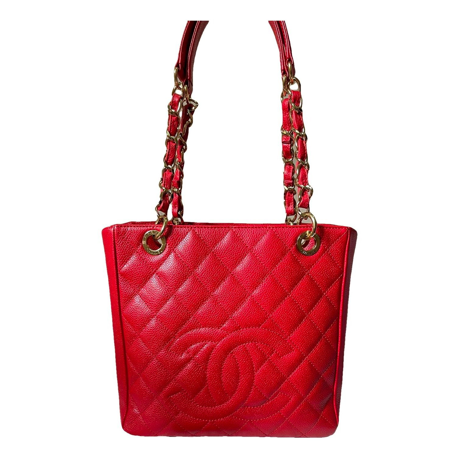 Petite Shopping Tote leather tote