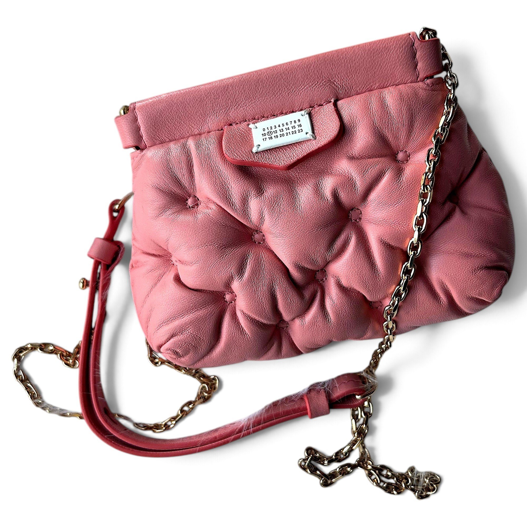 Glam Slam leather crossbody bag