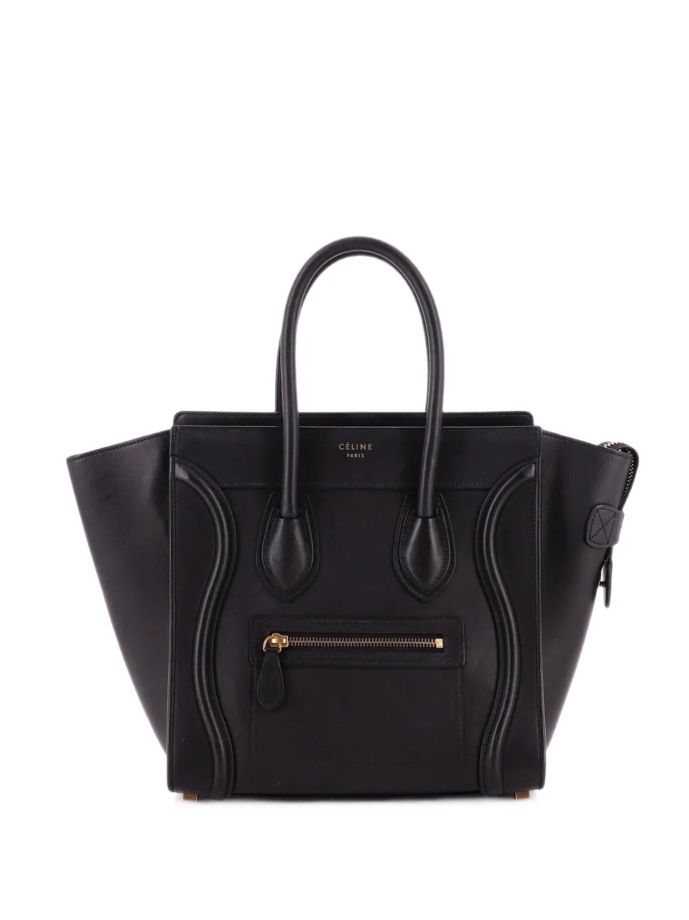 Luggage Bag Smooth Leather Micro tote bag