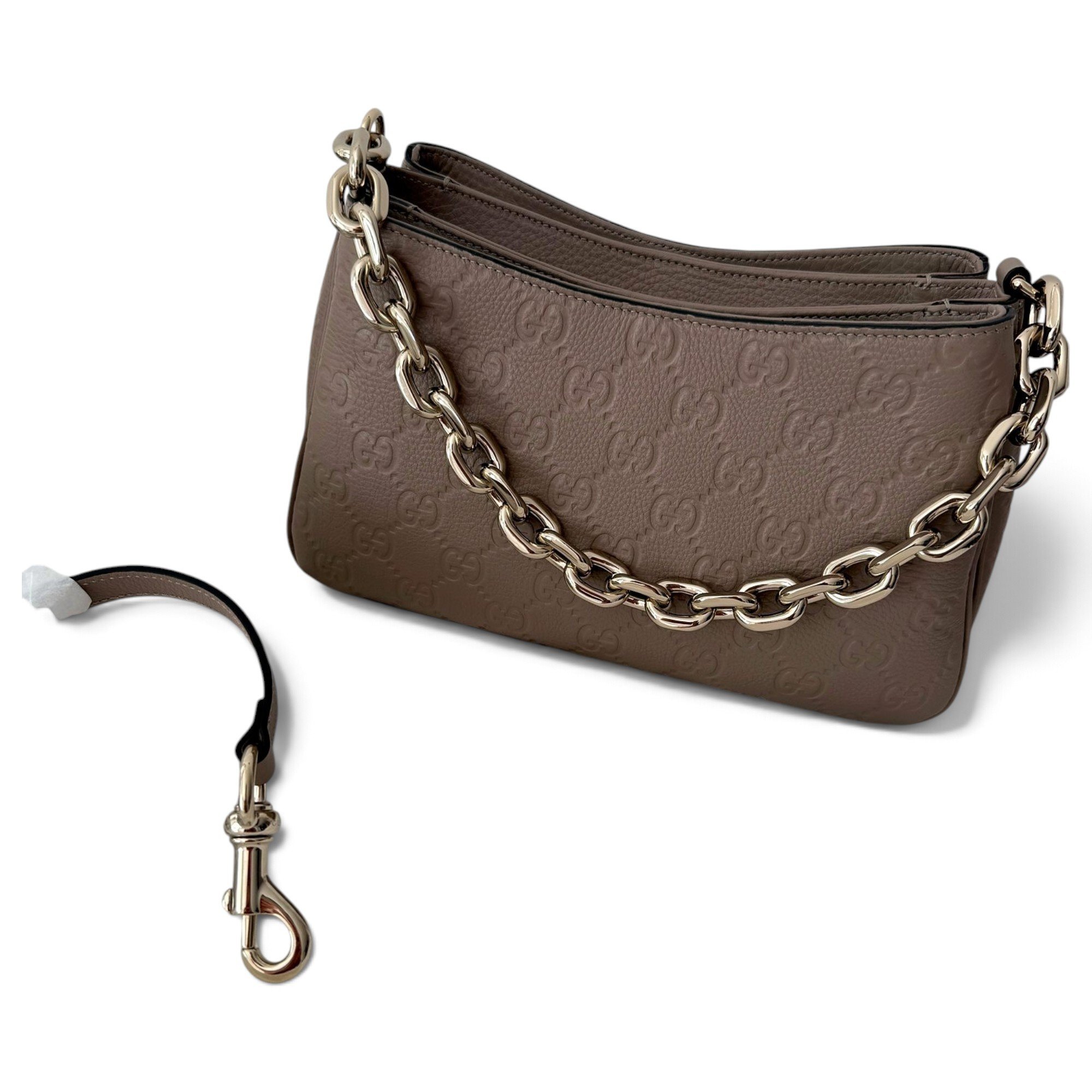 Leather handbag