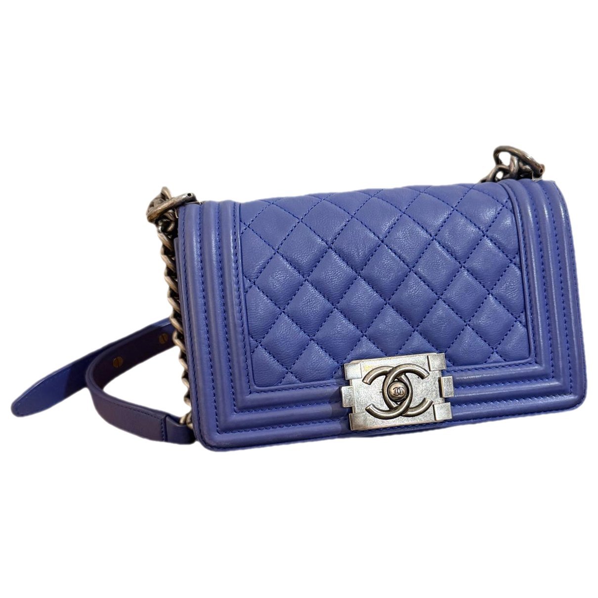 Boy leather crossbody bag