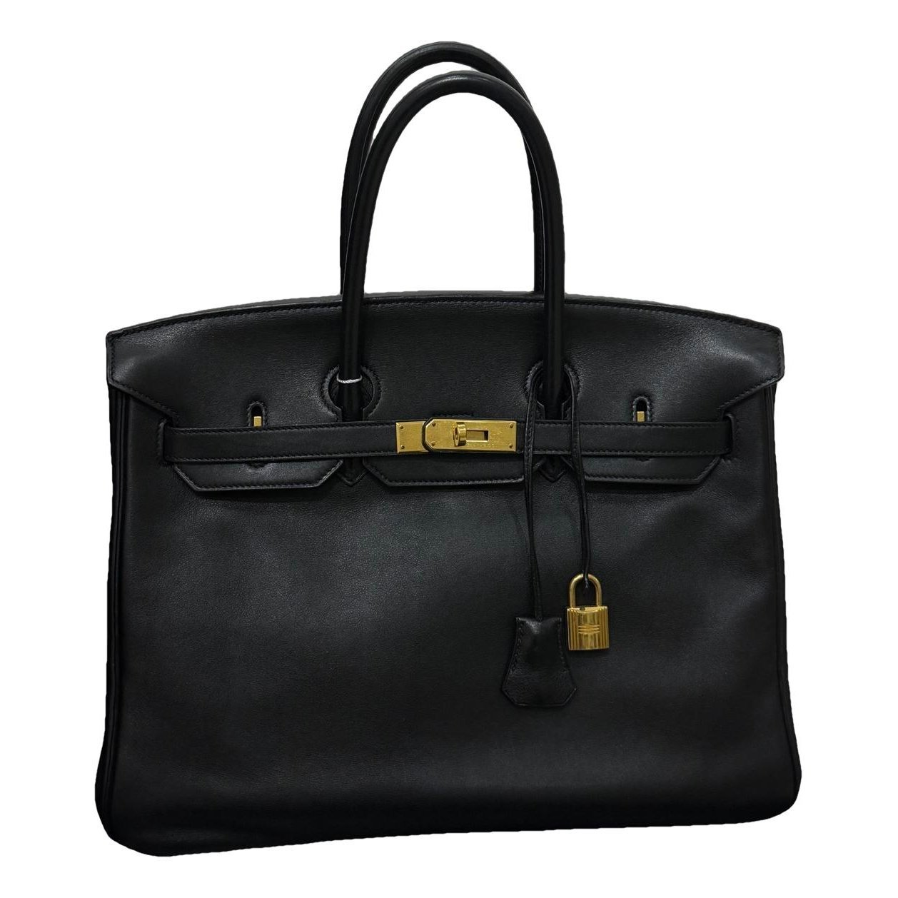 Birkin 35 leather handbag