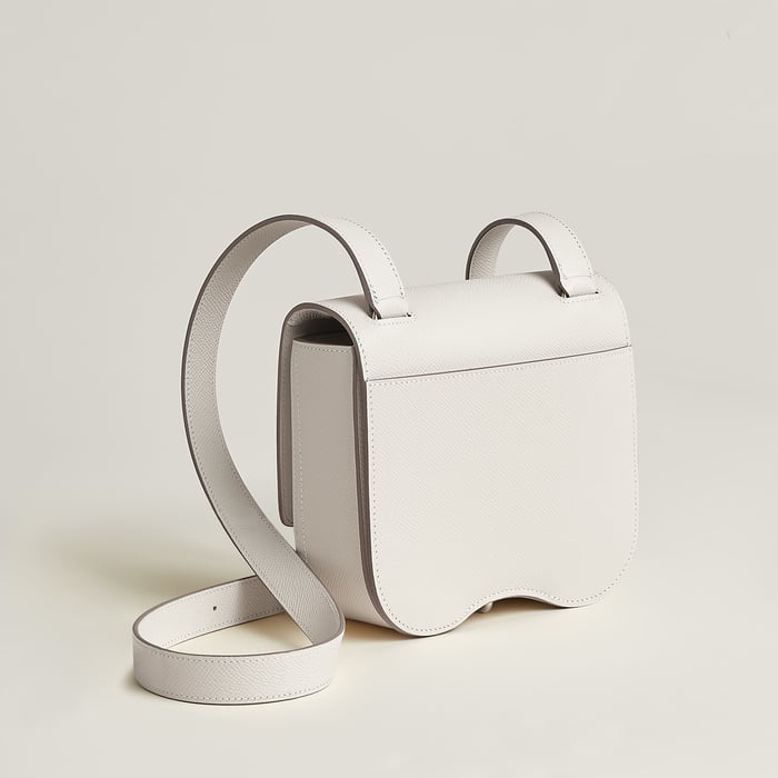 Gris Pâle Bolsa Hermès Della Cavalleria II Modelo Míni