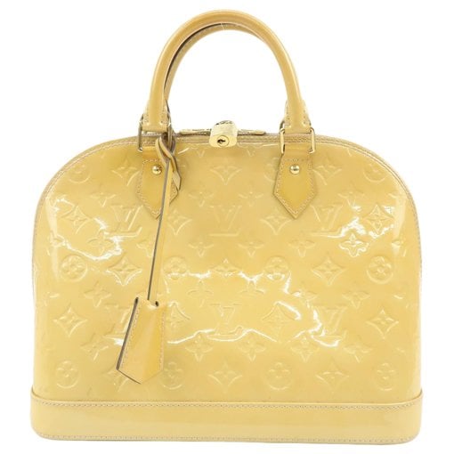 Alma patent leather handbag