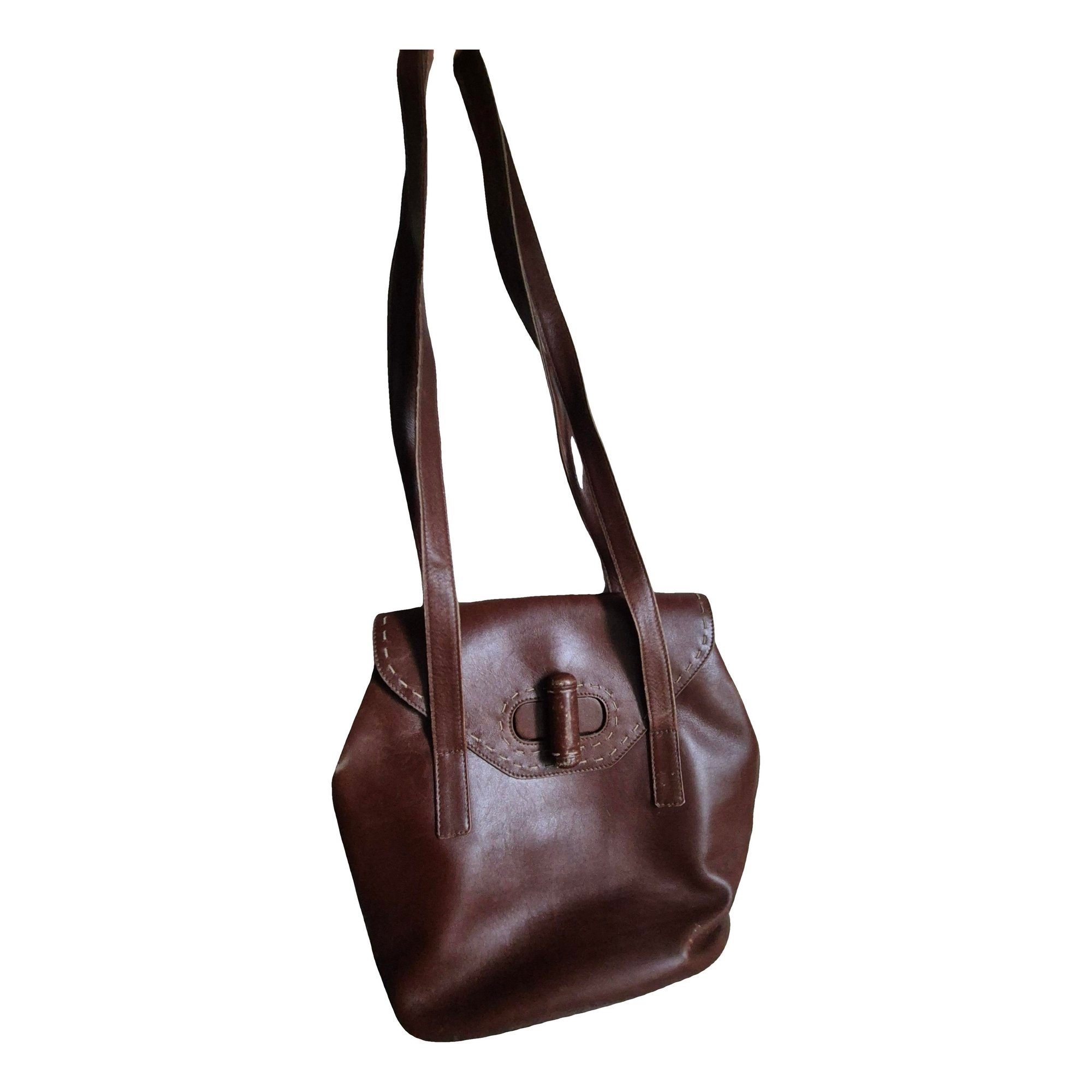 Leather handbag
