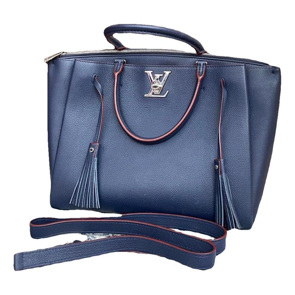 Lockmeto leather handbag