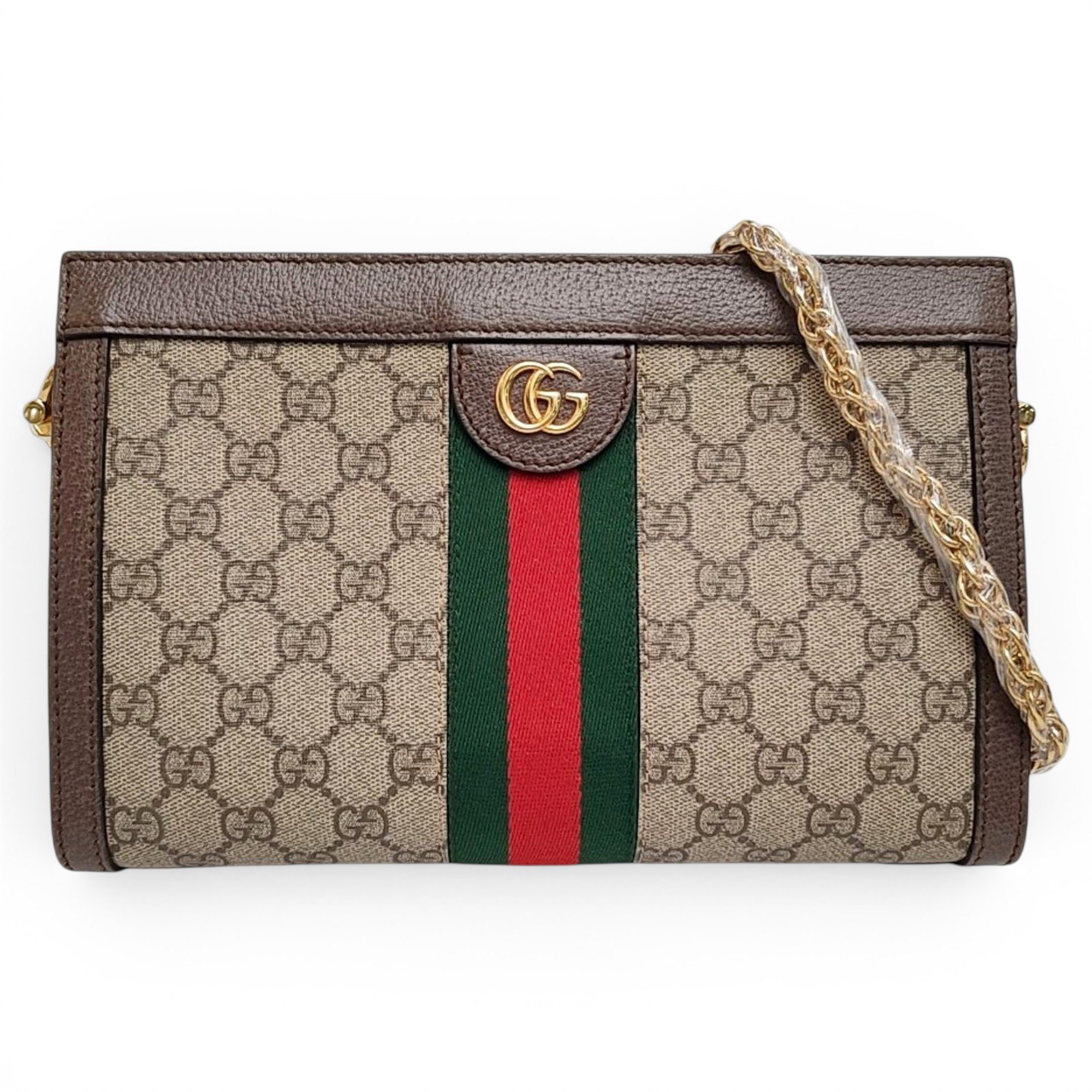 Ophidia leather crossbody bag
