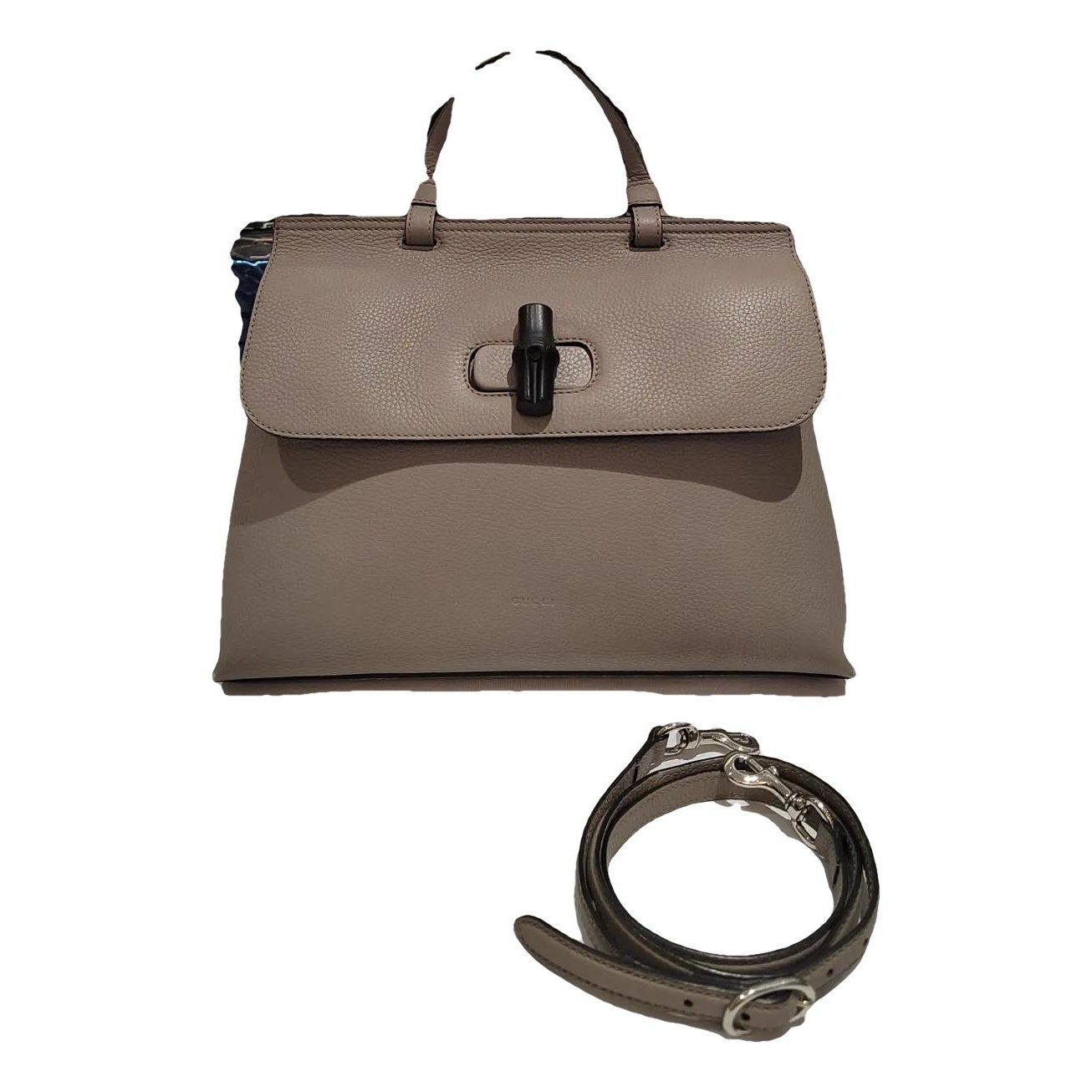 Bamboo Daily Top Handle leather handbag