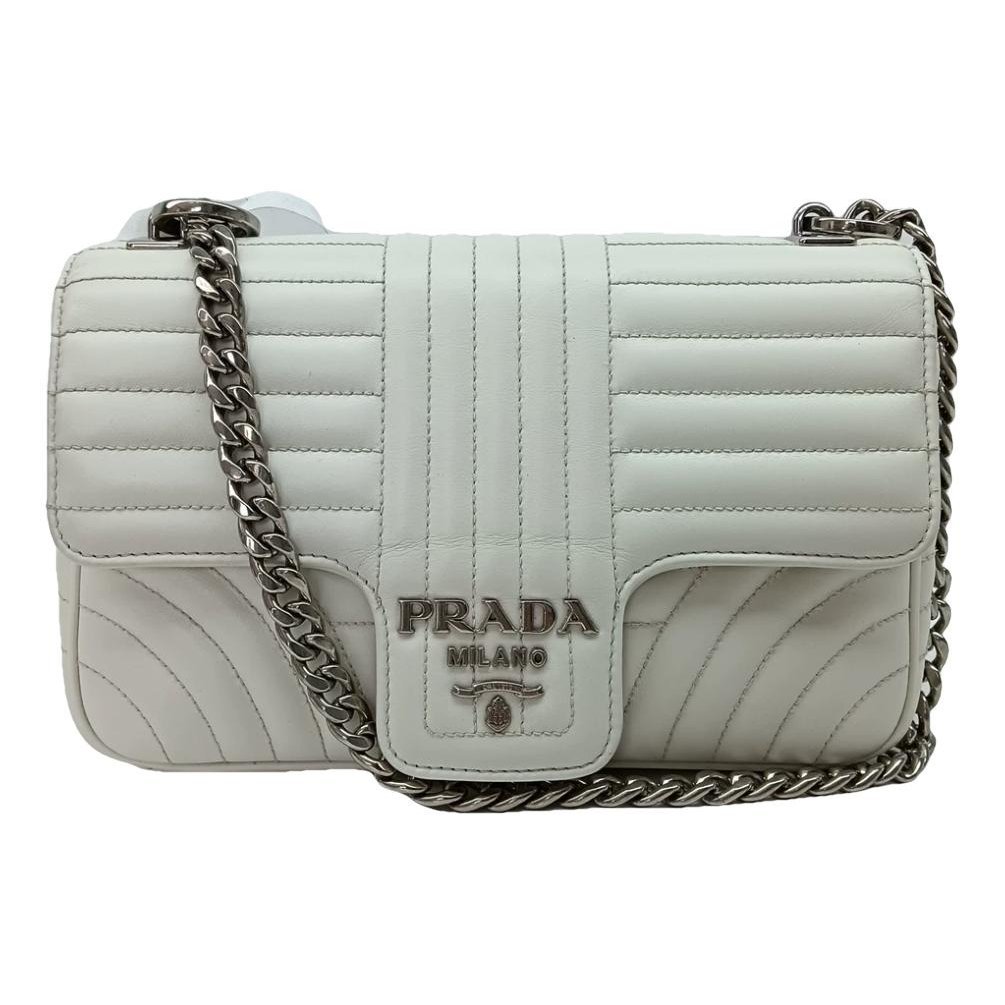 Diagramme leather handbag
