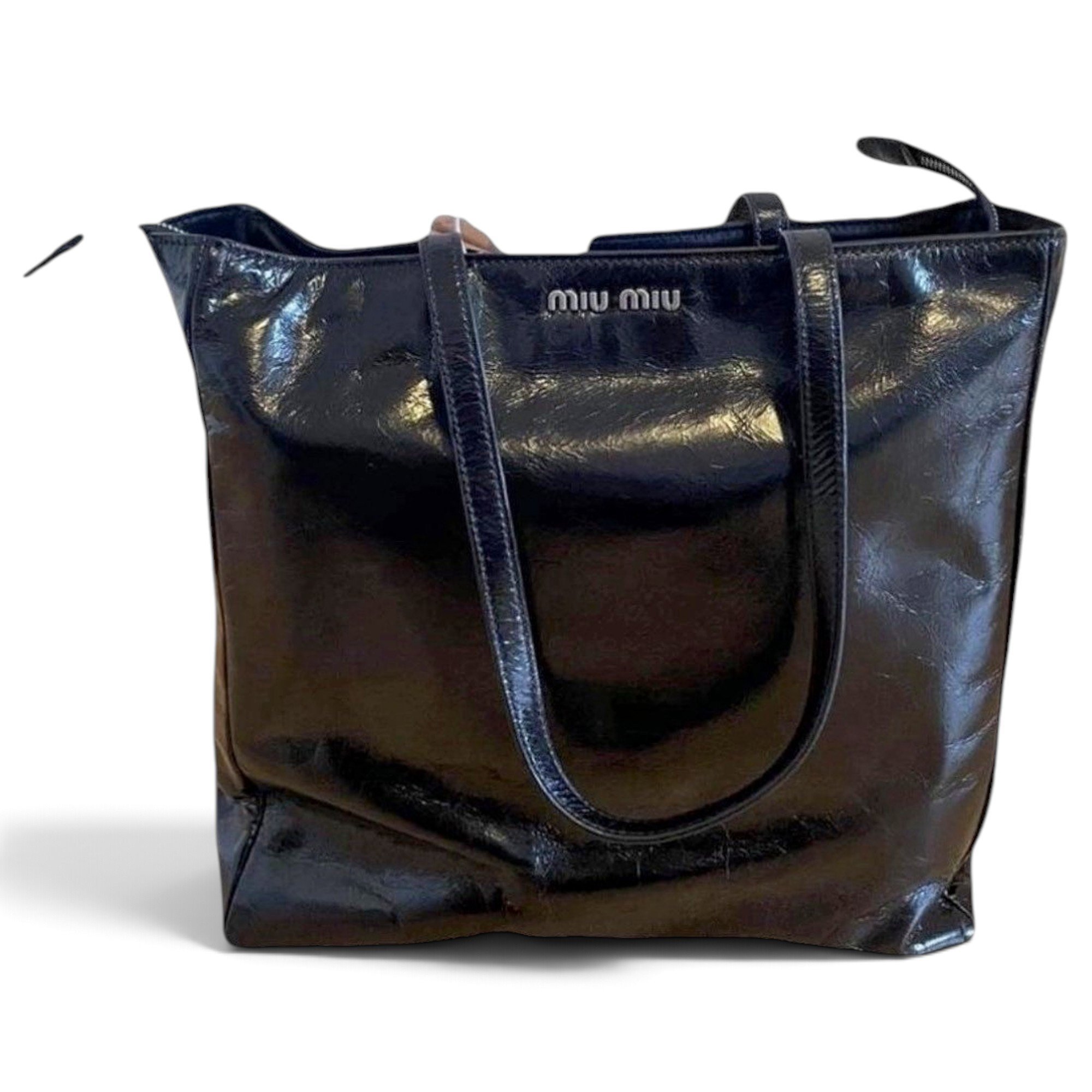 Miu Miu Leather tote