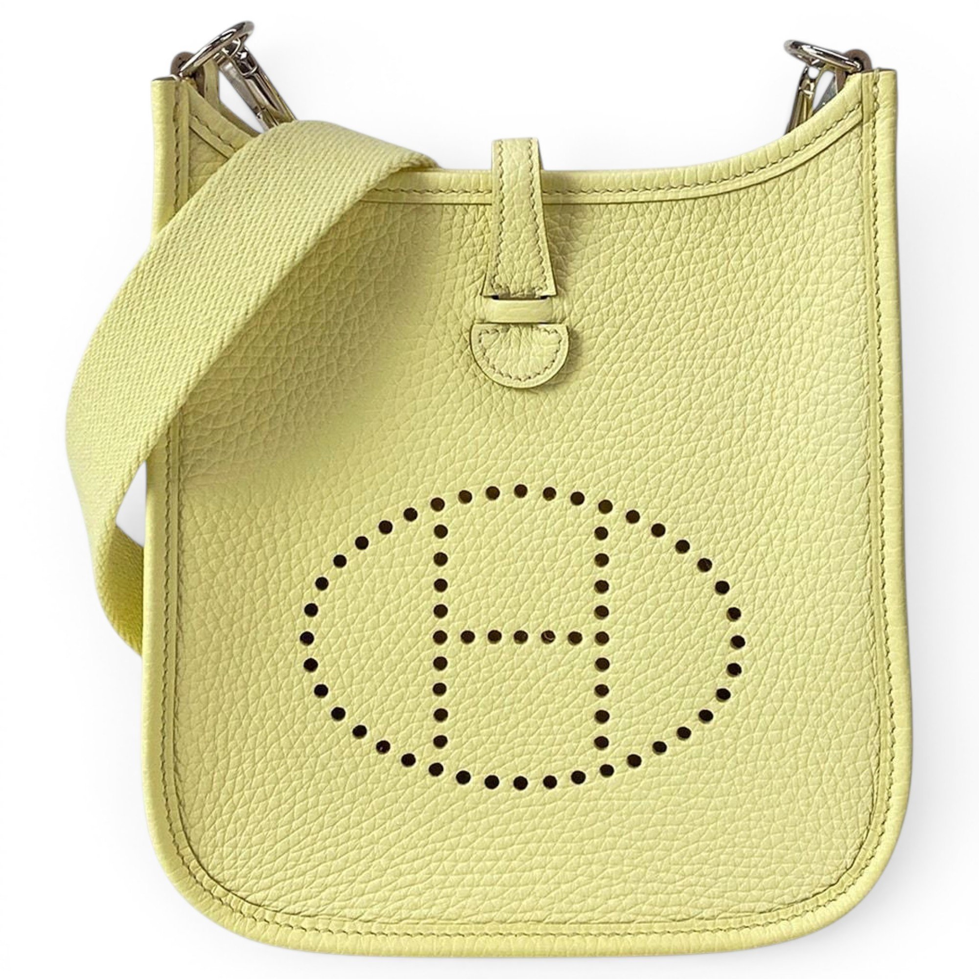 Evelyne leather handbag