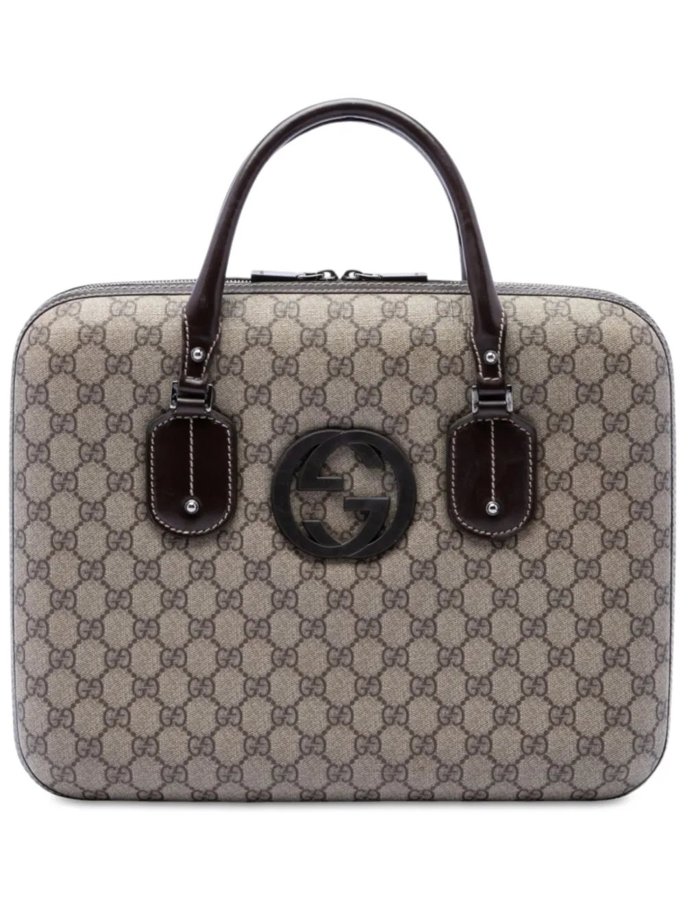 2016-2026 GG Supreme Interlocking G Briefcase business bag