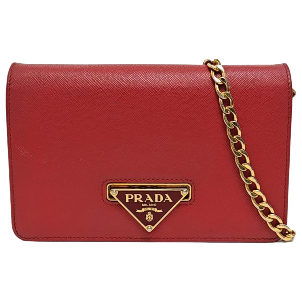 Leather crossbody bag