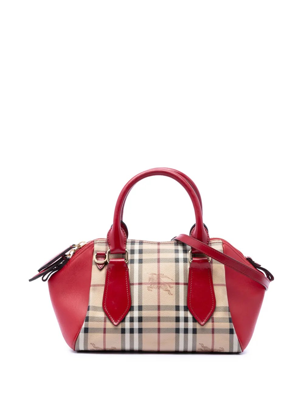 2000-2017 Small Haymarket Check Coated Canvas Blaze satchel