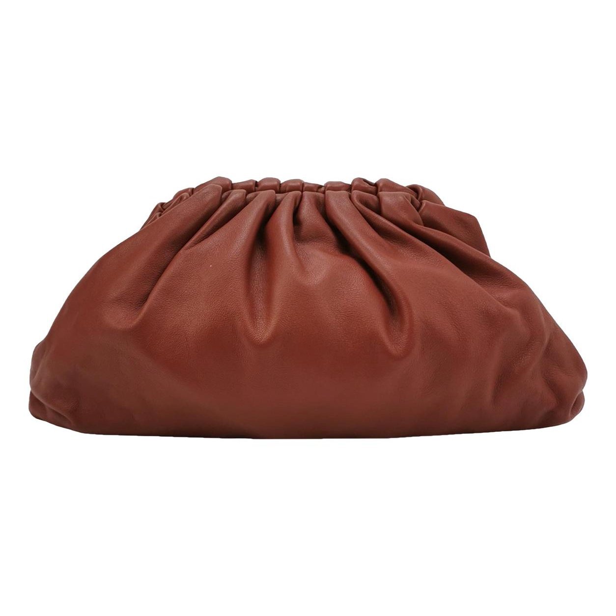 Pouch leather handbag