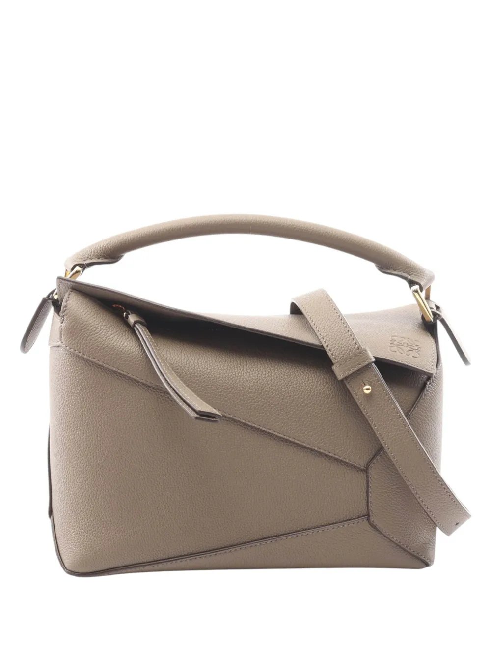 2010-2026 Small Calfskin Puzzle Edge satchel