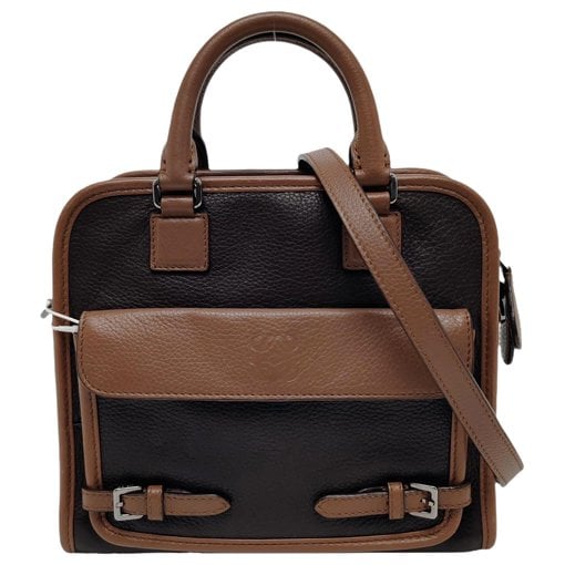 Leather handbag