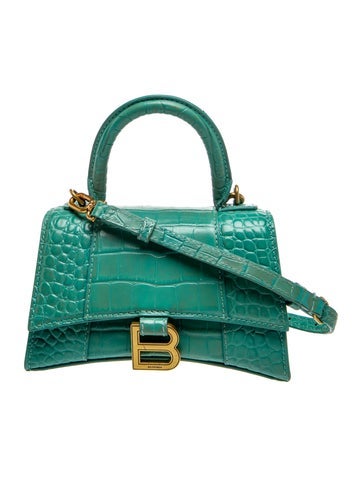 Embossed Leather Hourglass XS